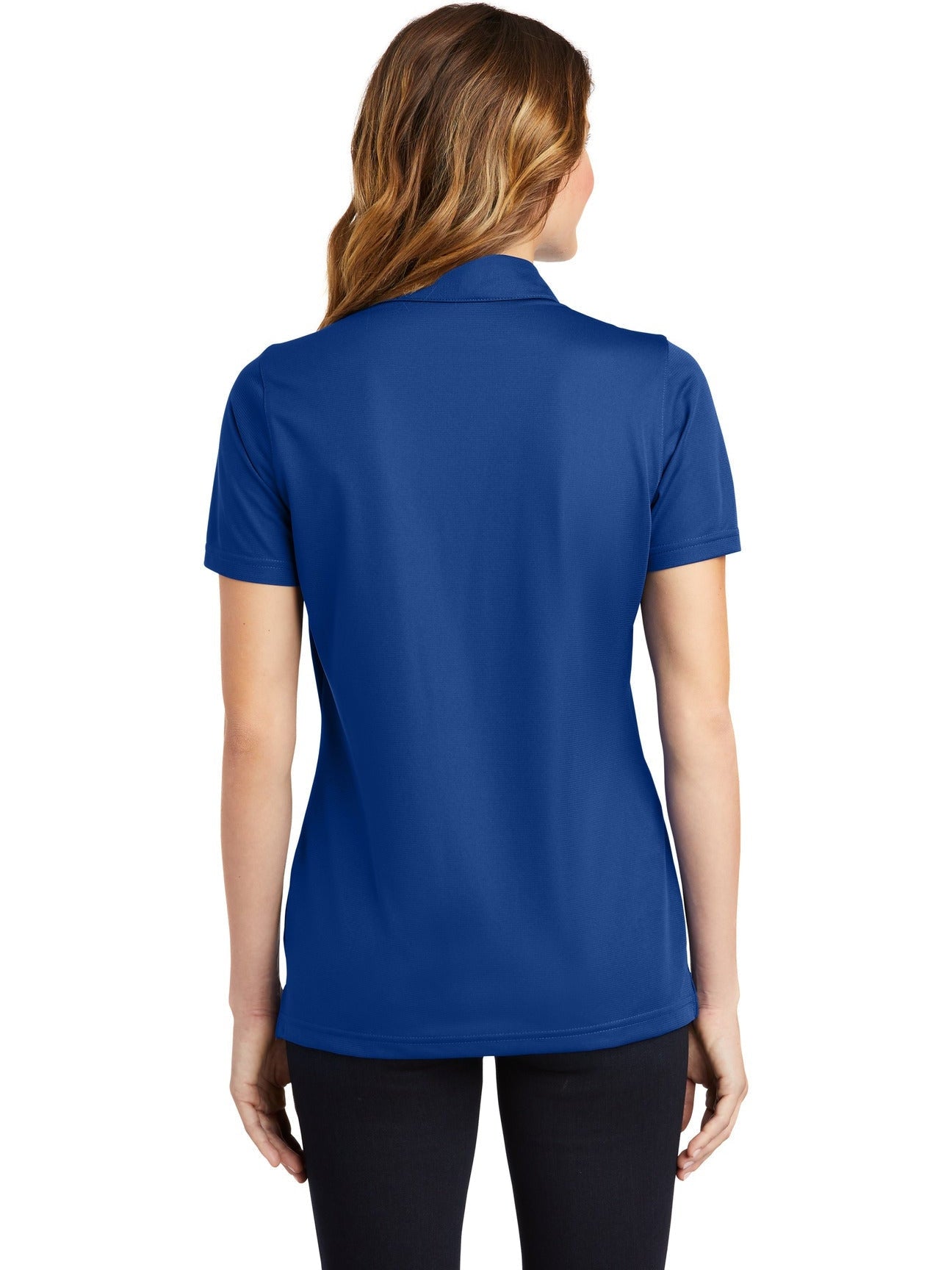 no-logo Sport-Tek Ladies PosiCharge Active Textured Polo-Regular-Sport-Tek-Thread Logic