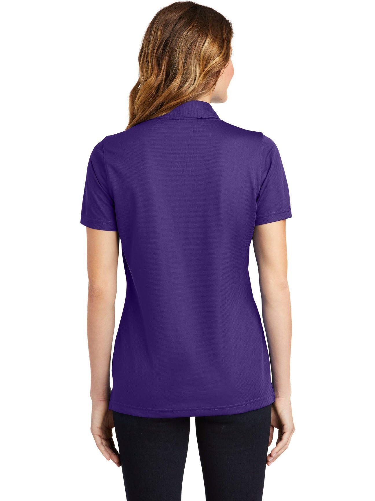 no-logo Sport-Tek Ladies PosiCharge Active Textured Polo-Regular-Sport-Tek-Thread Logic