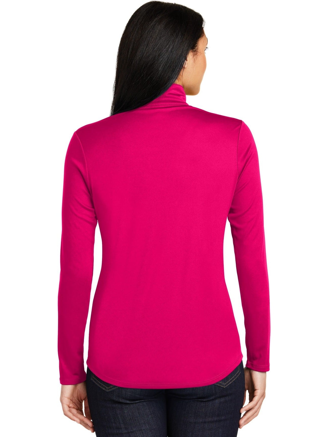 no-logo Sport-Tek Ladies PosiCharge Competitor 1/4-Zip Pullover-Regular-Sport-Tek-Thread Logic