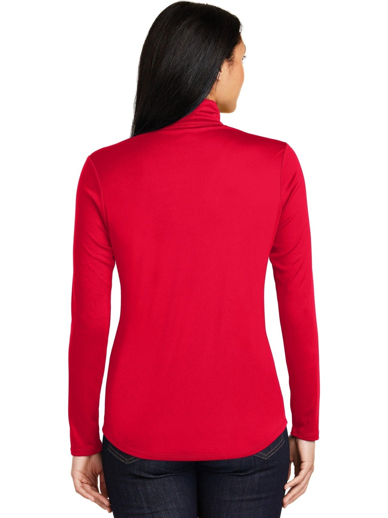 no-logo Sport-Tek Ladies PosiCharge Competitor 1/4-Zip Pullover-Regular-Sport-Tek-Thread Logic