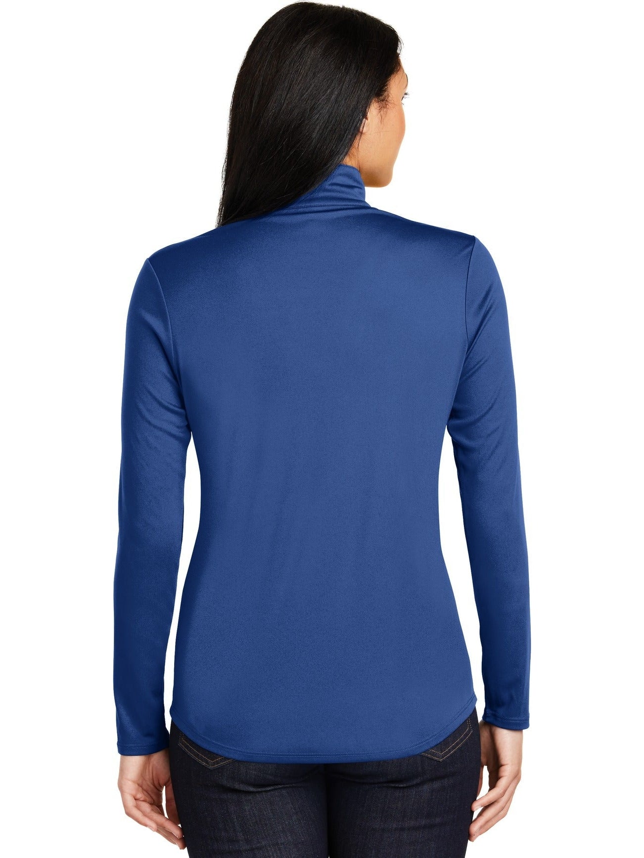 no-logo Sport-Tek Ladies PosiCharge Competitor 1/4-Zip Pullover-Regular-Sport-Tek-Thread Logic