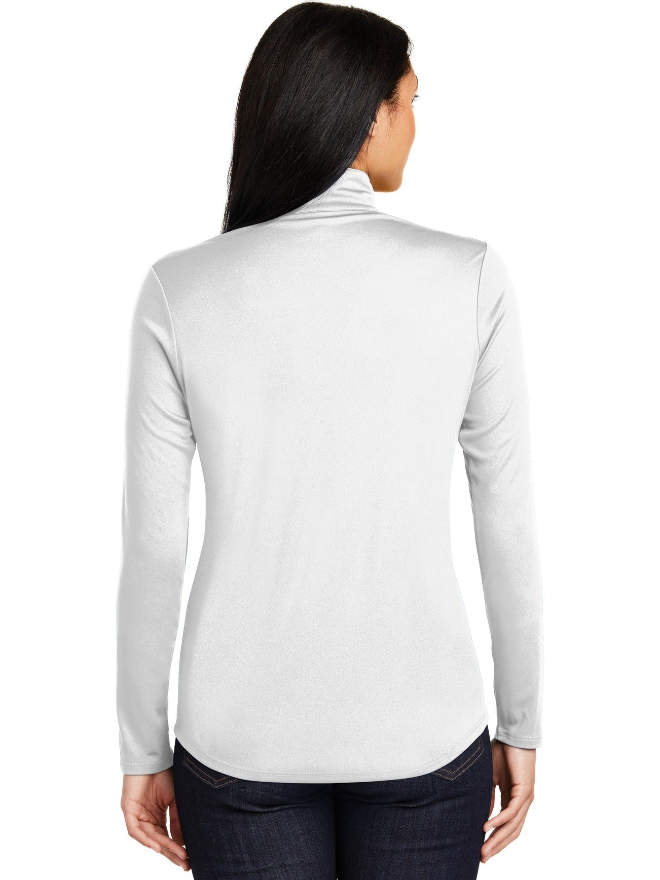 no-logo Sport-Tek Ladies PosiCharge Competitor 1/4-Zip Pullover-Regular-Sport-Tek-Thread Logic