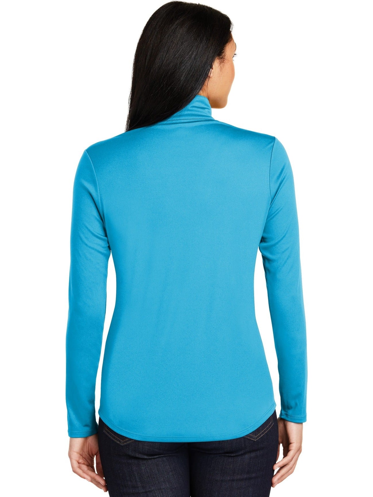 no-logo Sport-Tek Ladies PosiCharge Competitor 1/4-Zip Pullover-Regular-Sport-Tek-Thread Logic