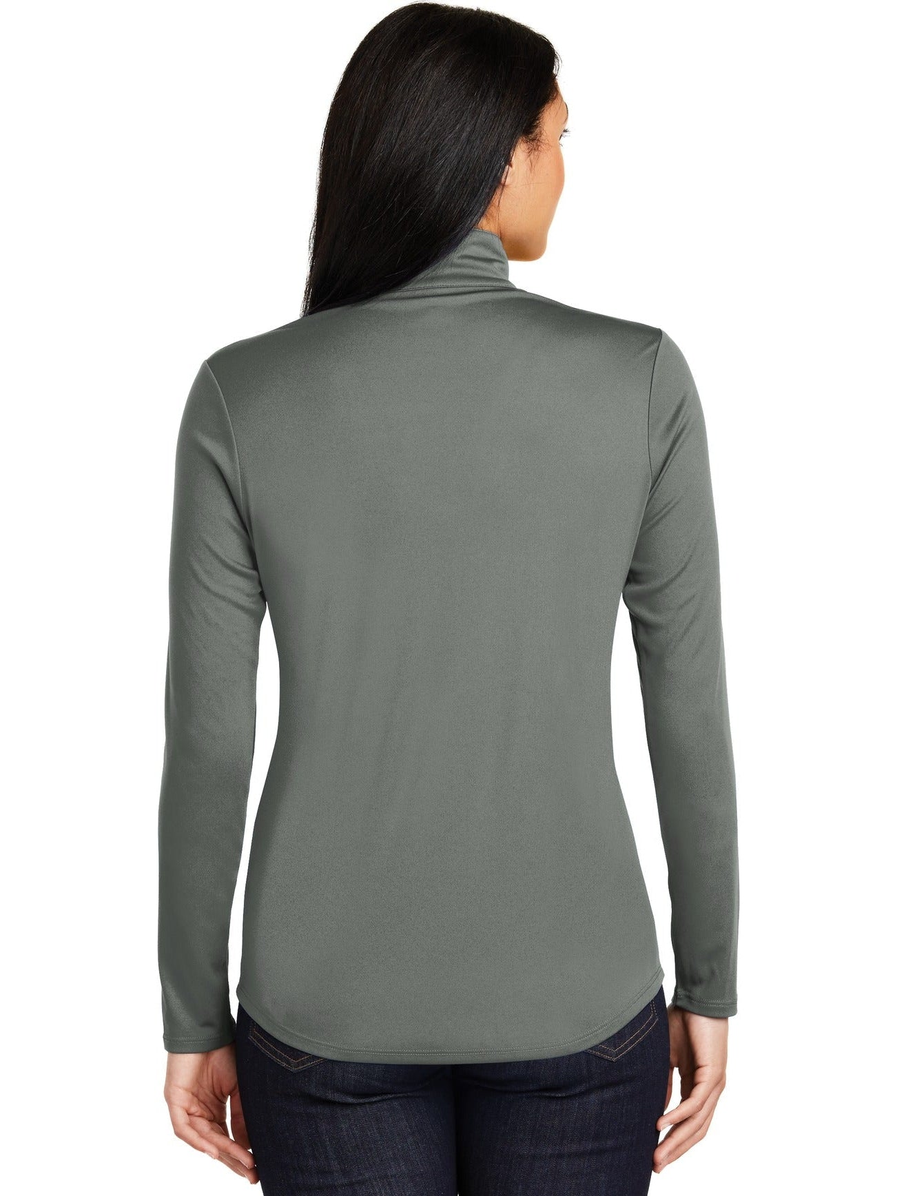 no-logo Sport-Tek Ladies PosiCharge Competitor 1/4-Zip Pullover-Regular-Sport-Tek-Thread Logic