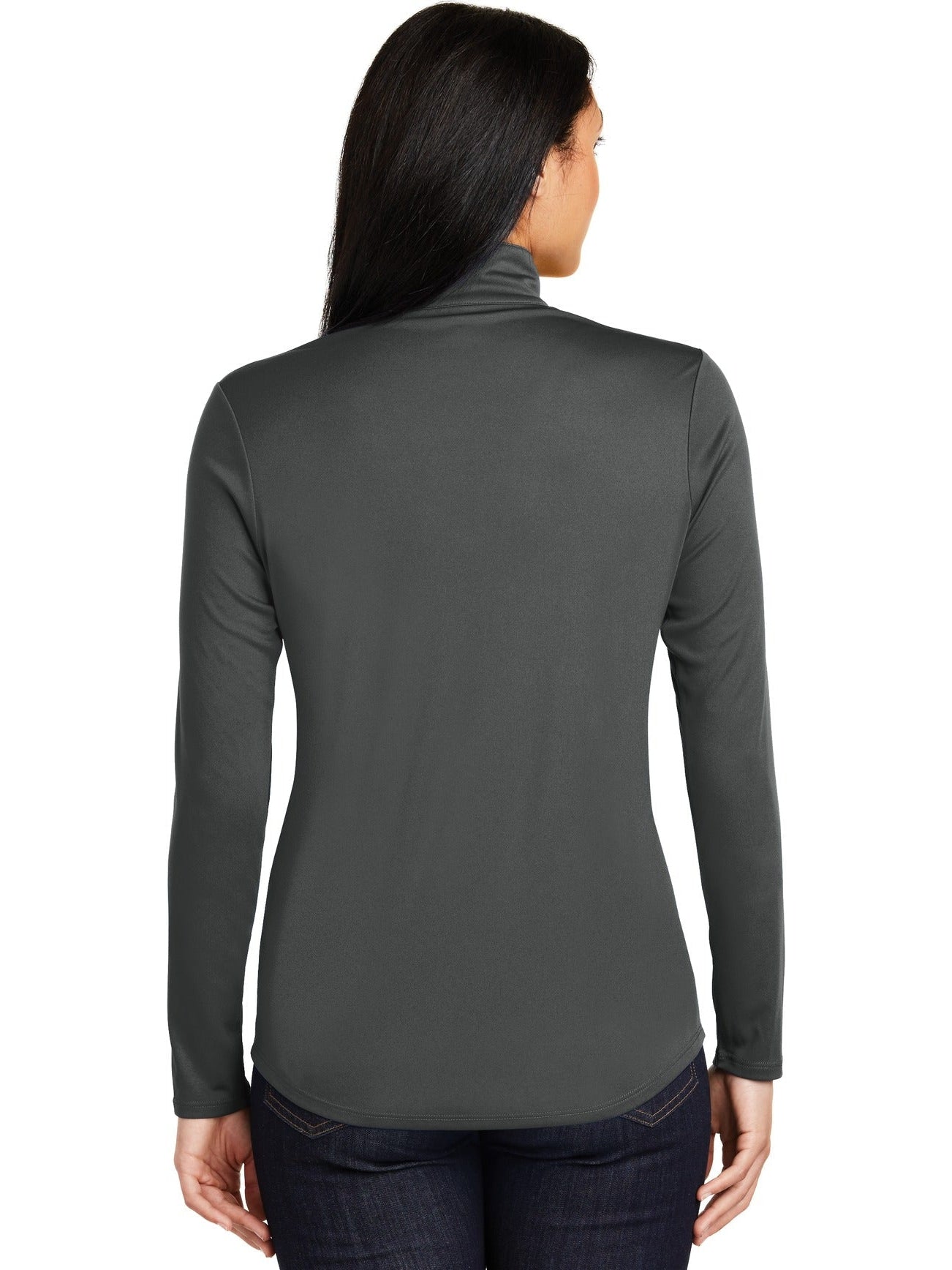 no-logo Sport-Tek Ladies PosiCharge Competitor 1/4-Zip Pullover-Regular-Sport-Tek-Thread Logic