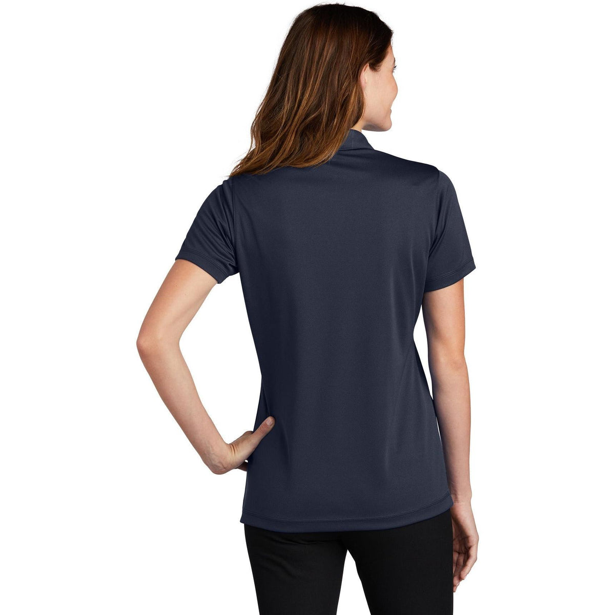 no-logo Sport-Tek Ladies PosiCharge Micro-Mesh Polo-Regular-Sport-Tek-Thread Logic
