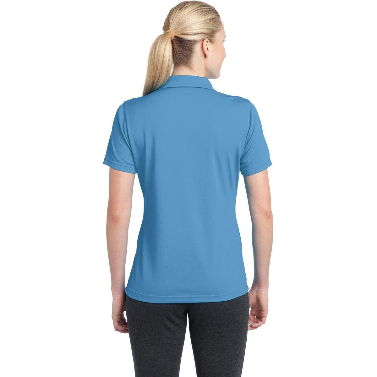 no-logo Sport-Tek Ladies PosiCharge Micro-Mesh Polo-Regular-Sport-Tek-Thread Logic