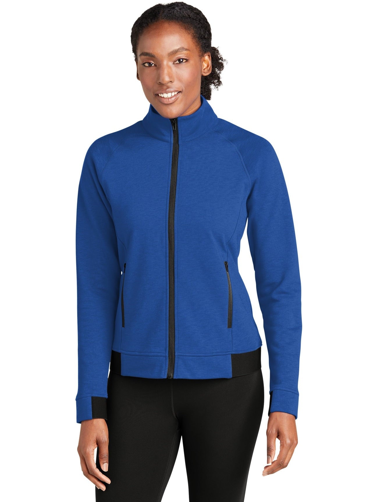 Sport-Tek Ladies PosiCharge Strive Full-Zip-Regular-Sport-Tek-True Royal-XS-Thread Logic