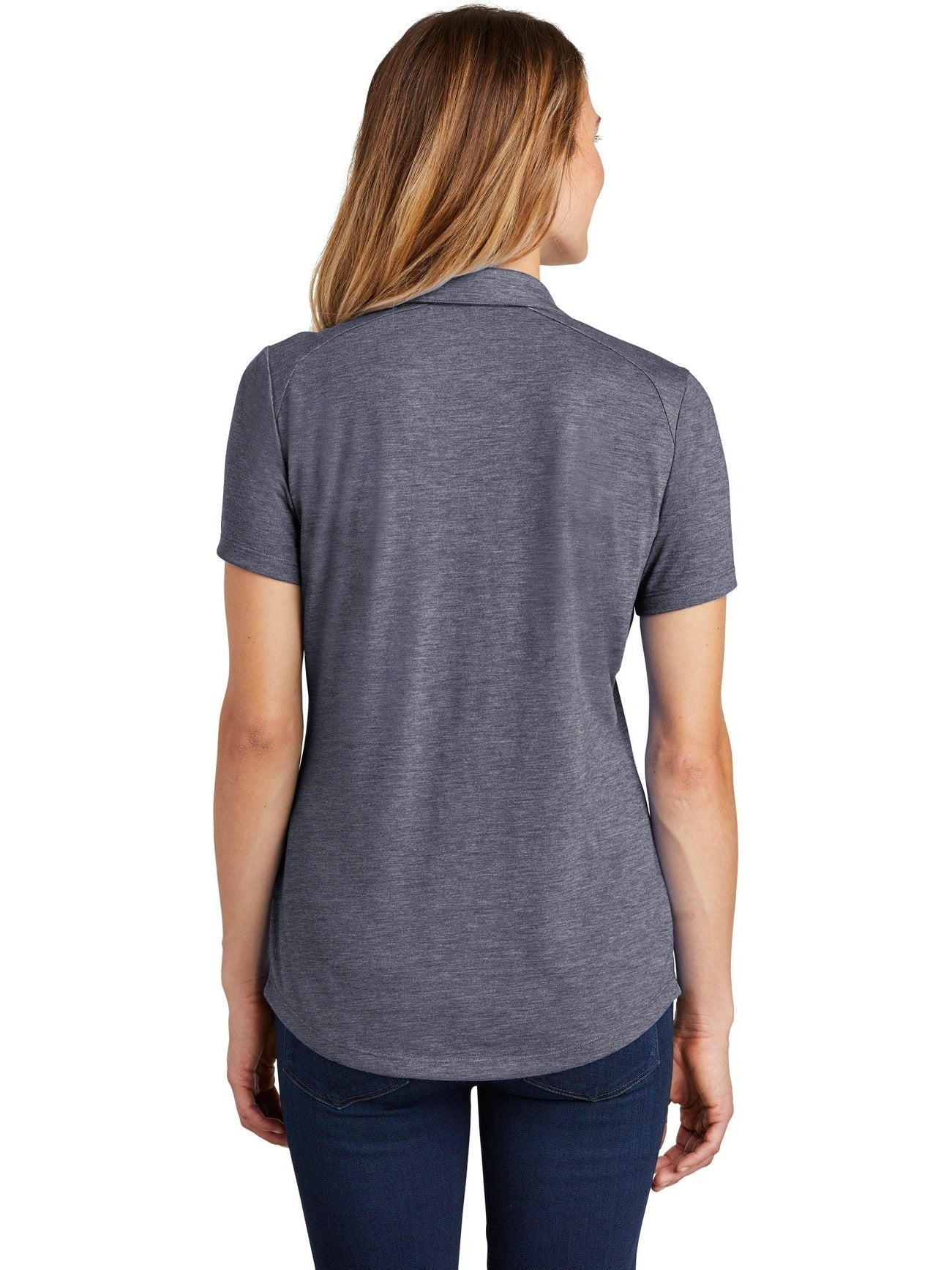 no-logo Sport-Tek Ladies PosiCharge Tri-Blend Wicking Polo-Regular-Sport-Tek-Thread Logic