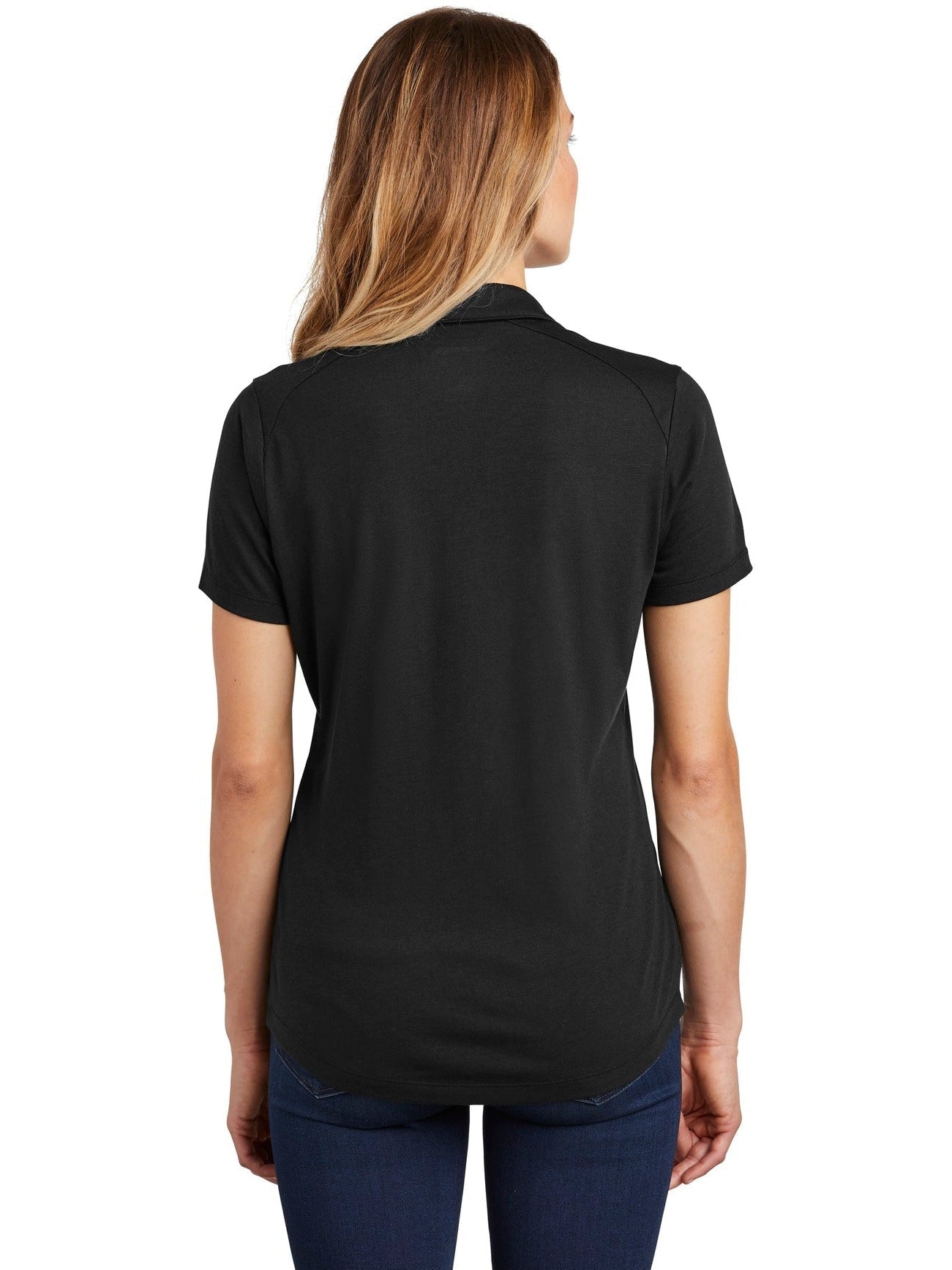 no-logo Sport-Tek Ladies PosiCharge Tri-Blend Wicking Polo-Regular-Sport-Tek-Thread Logic
