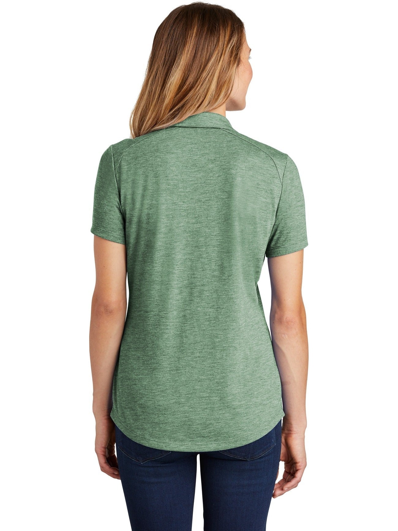 no-logo Sport-Tek Ladies PosiCharge Tri-Blend Wicking Polo-Regular-Sport-Tek-Thread Logic