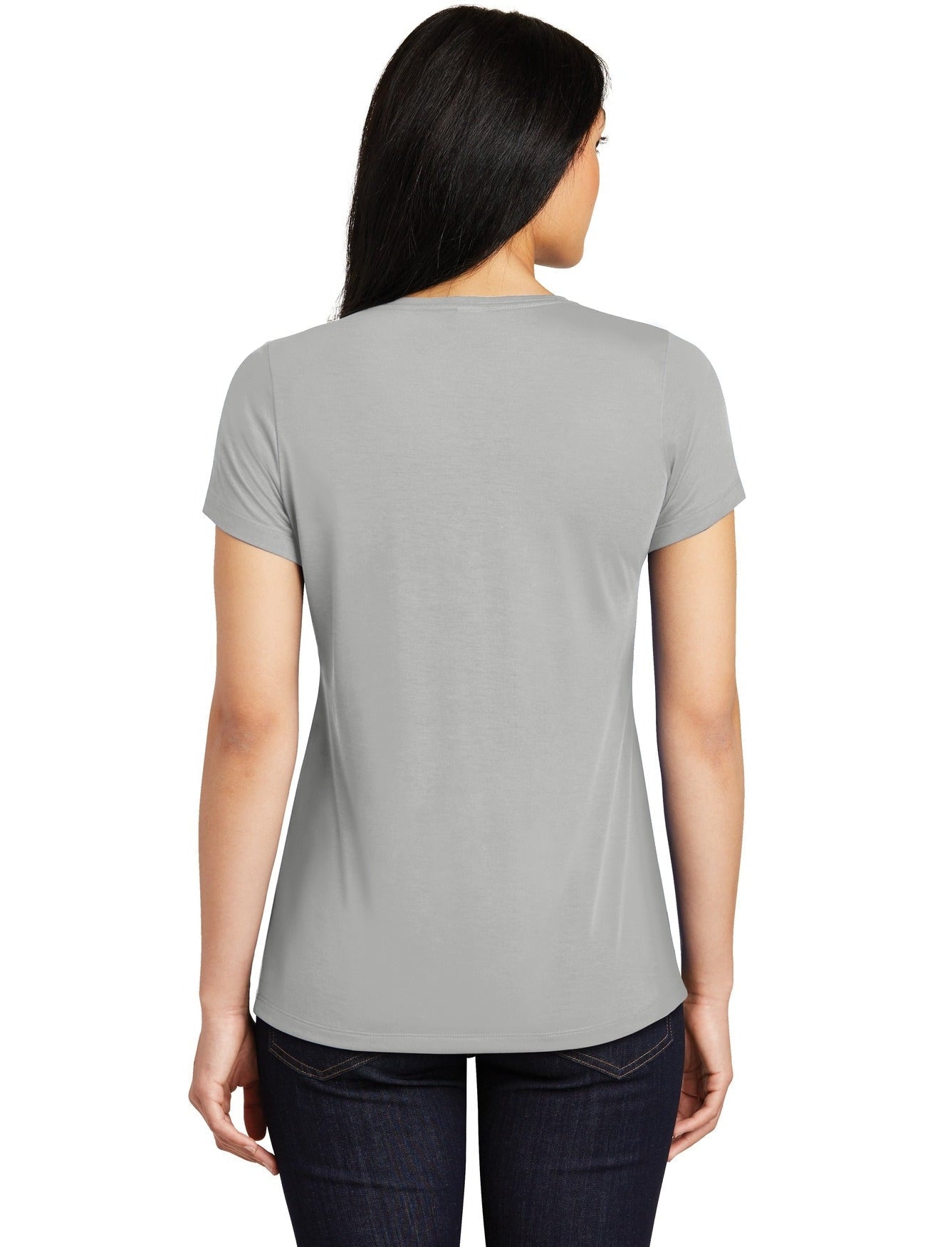 no-logo Sport-Tek Ladies Posicharge Competitor Cotton Touch Scoop Neck Tee-Regular-Sport-Tek-Thread Logic
