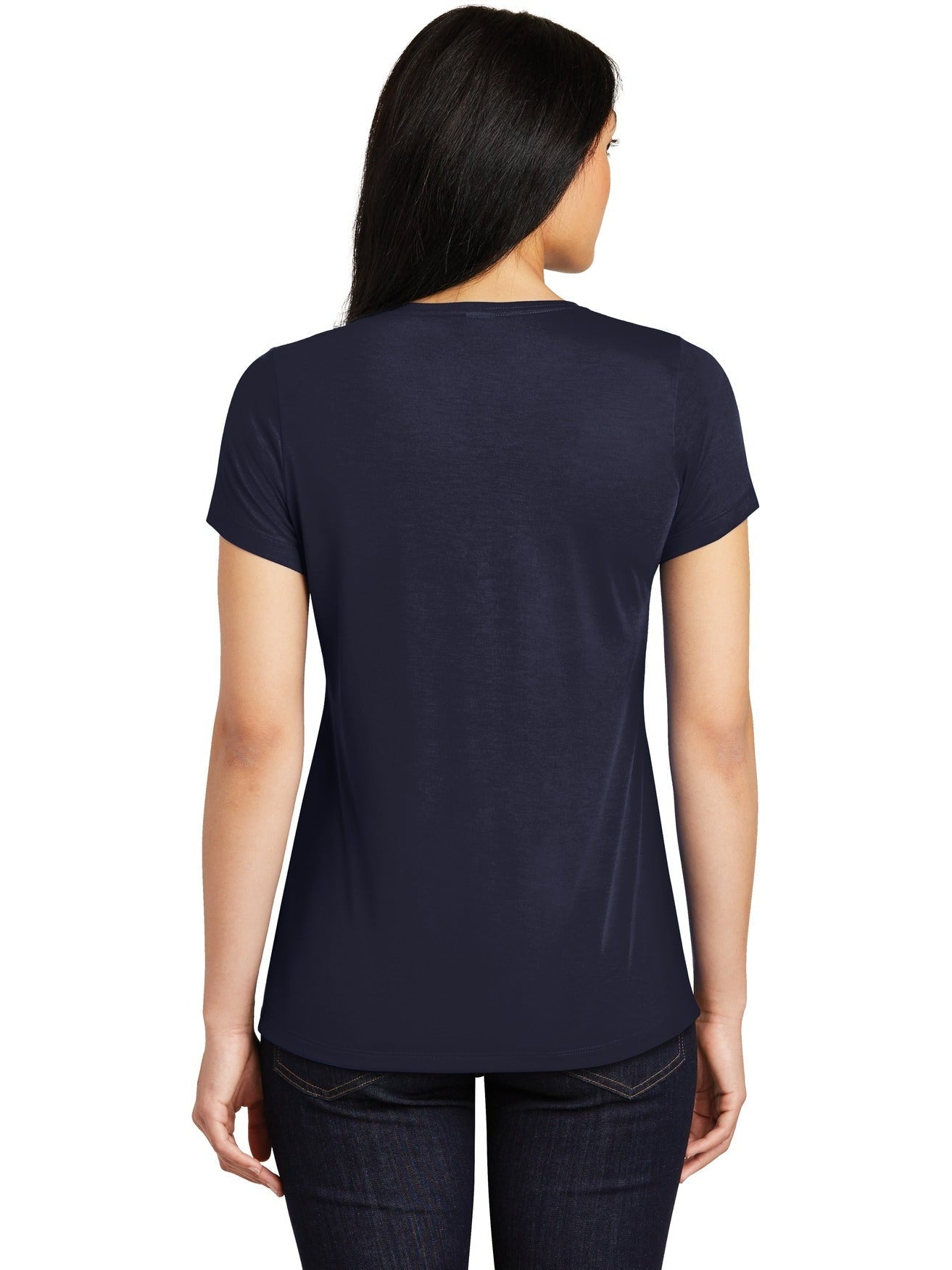 no-logo Sport-Tek Ladies Posicharge Competitor Cotton Touch Scoop Neck Tee-Regular-Sport-Tek-Thread Logic