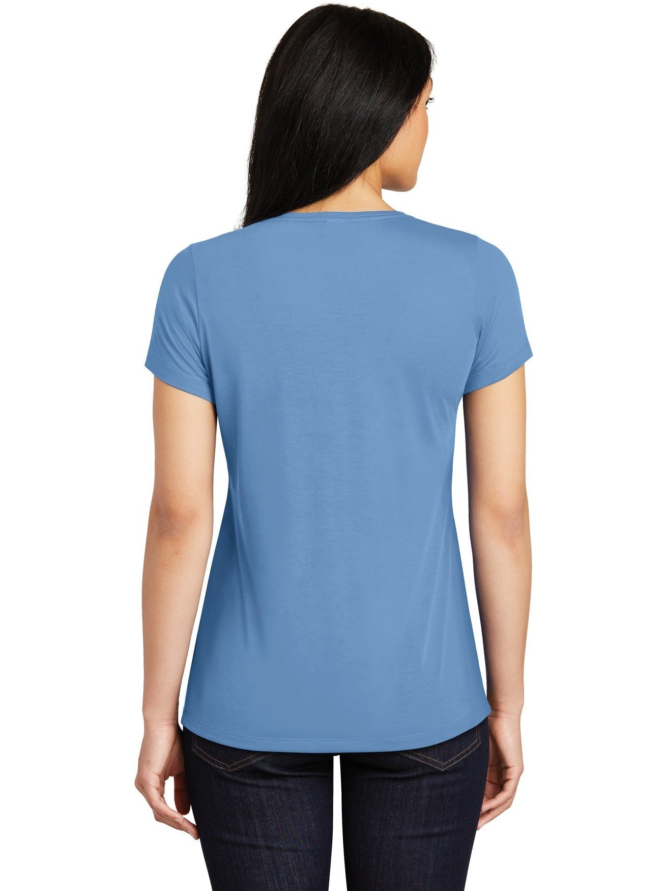 no-logo Sport-Tek Ladies Posicharge Competitor Cotton Touch Scoop Neck Tee-Regular-Sport-Tek-Thread Logic