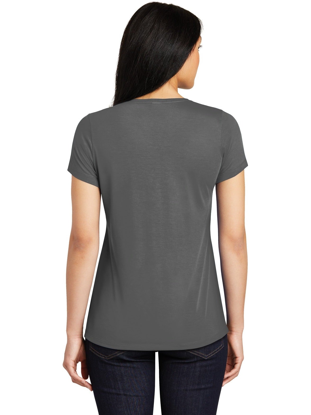 no-logo Sport-Tek Ladies Posicharge Competitor Cotton Touch Scoop Neck Tee-Regular-Sport-Tek-Thread Logic