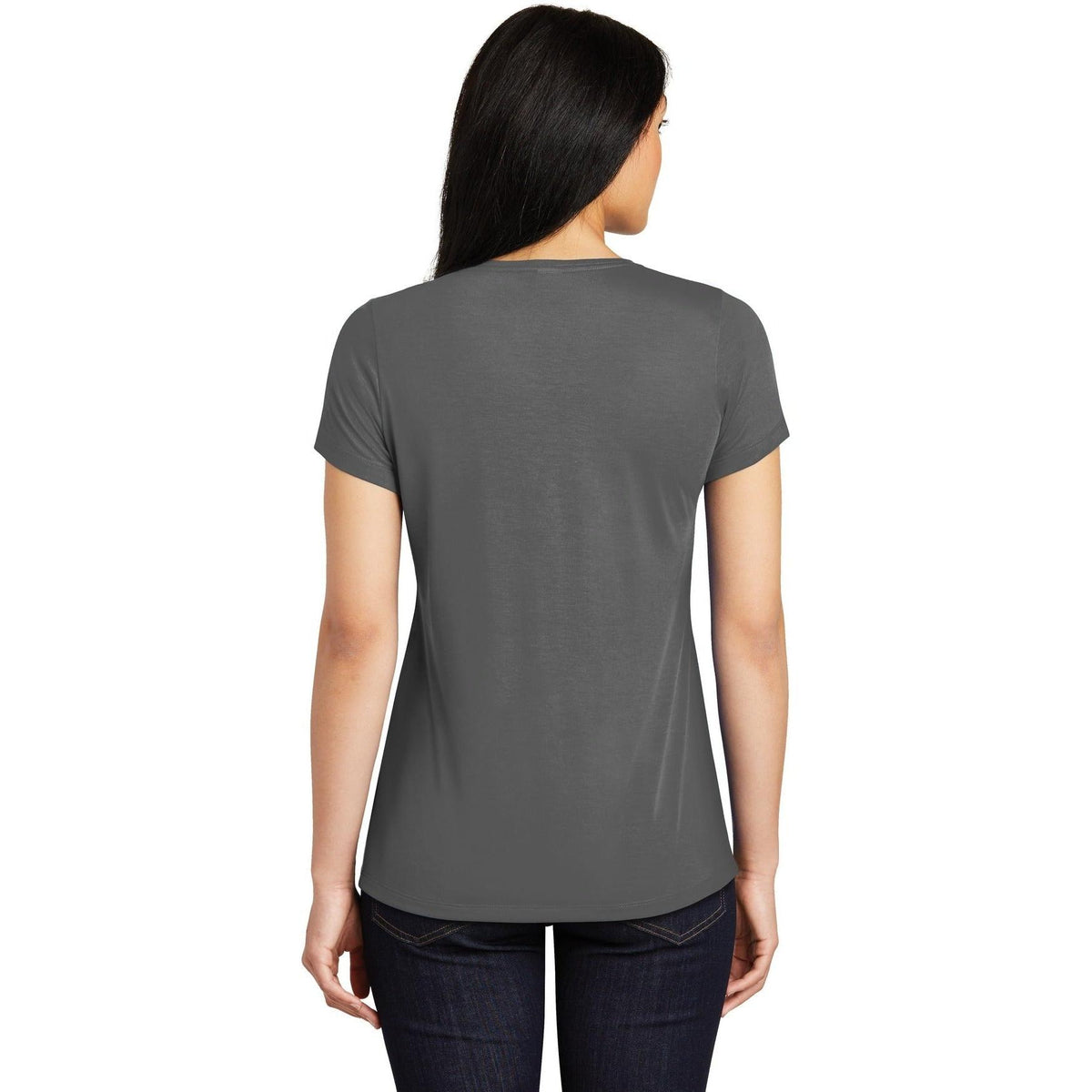 no-logo Sport-Tek Ladies Posicharge Competitor Cotton Touch Scoop Neck Tee-Regular-Sport-Tek-Thread Logic