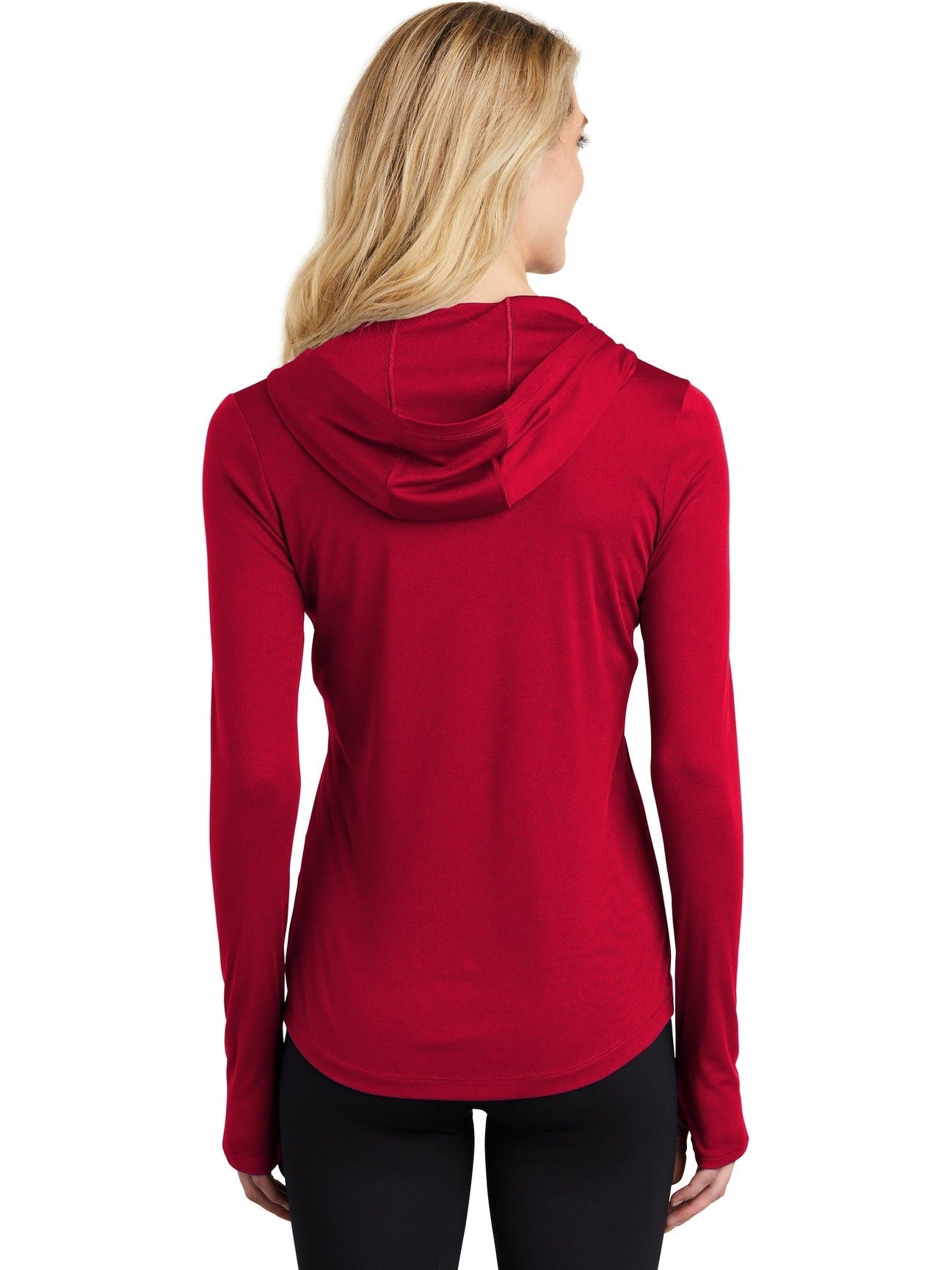 no-logo Sport-Tek Ladies Posicharge Competitor Hooded Pullover-Regular-Sport-Tek-Thread Logic