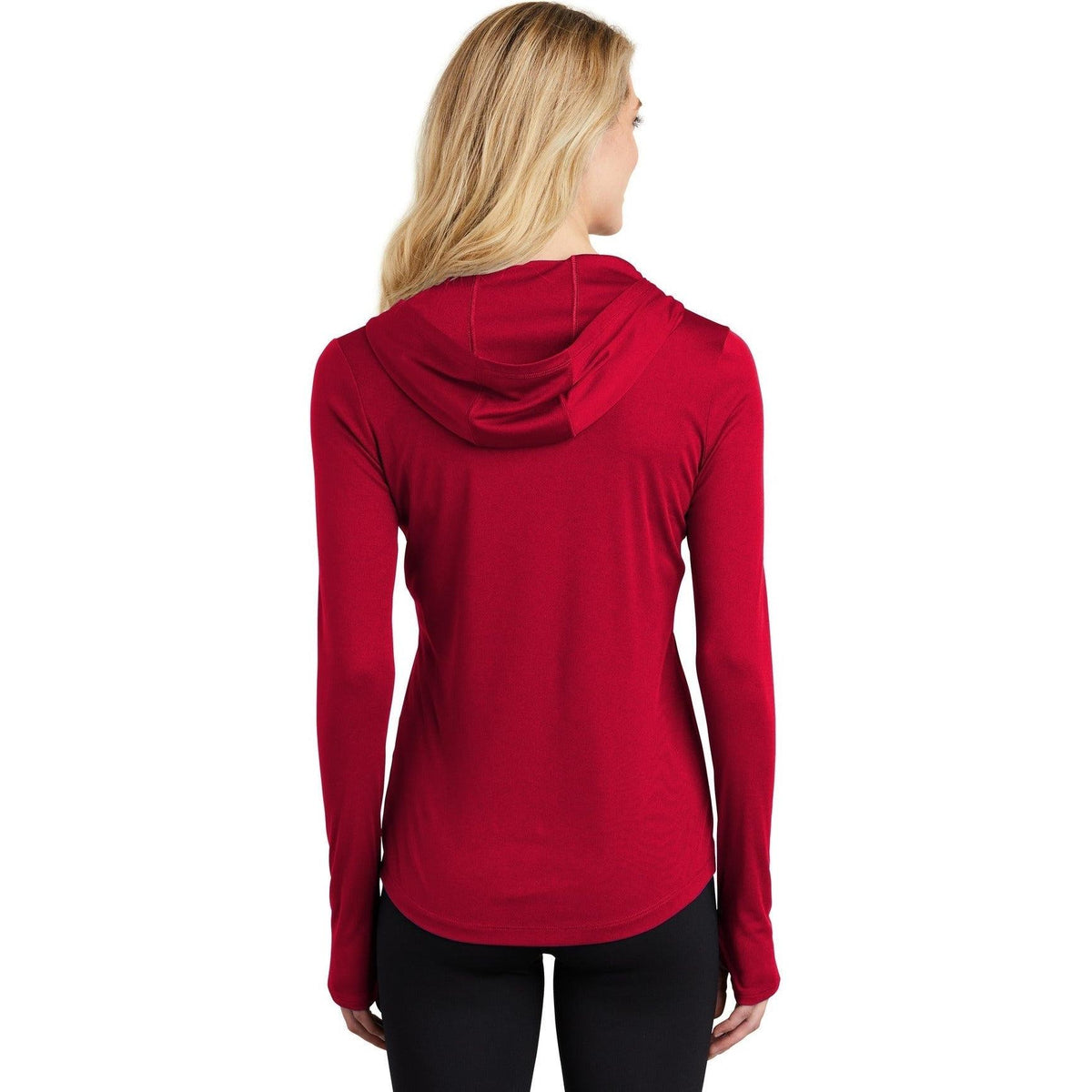 no-logo Sport-Tek Ladies Posicharge Competitor Hooded Pullover-Regular-Sport-Tek-Thread Logic