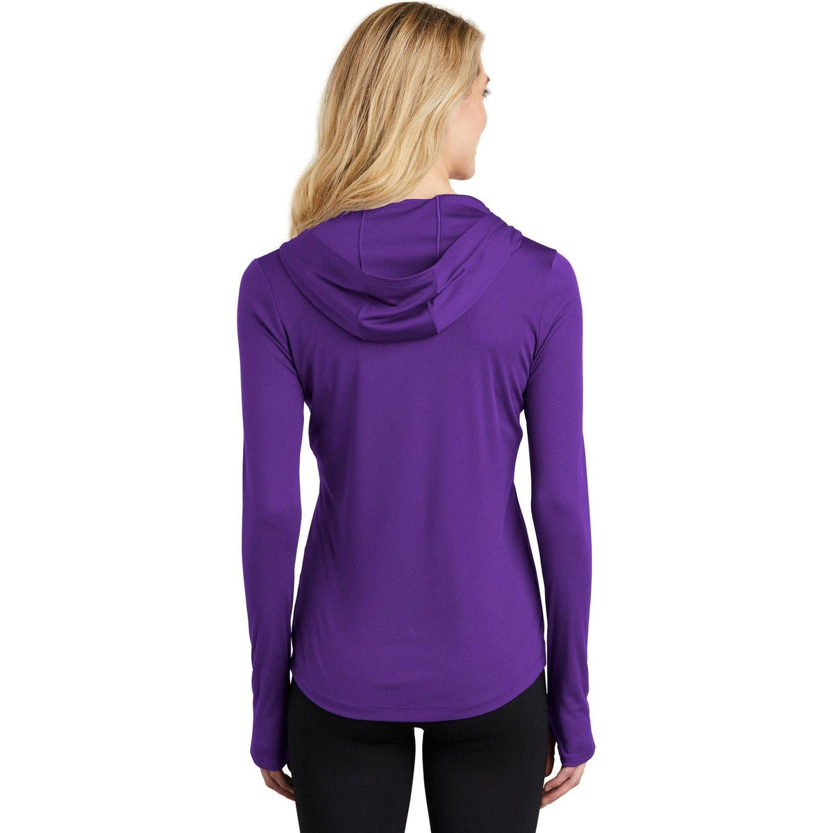 no-logo Sport-Tek Ladies Posicharge Competitor Hooded Pullover-Regular-Sport-Tek-Thread Logic