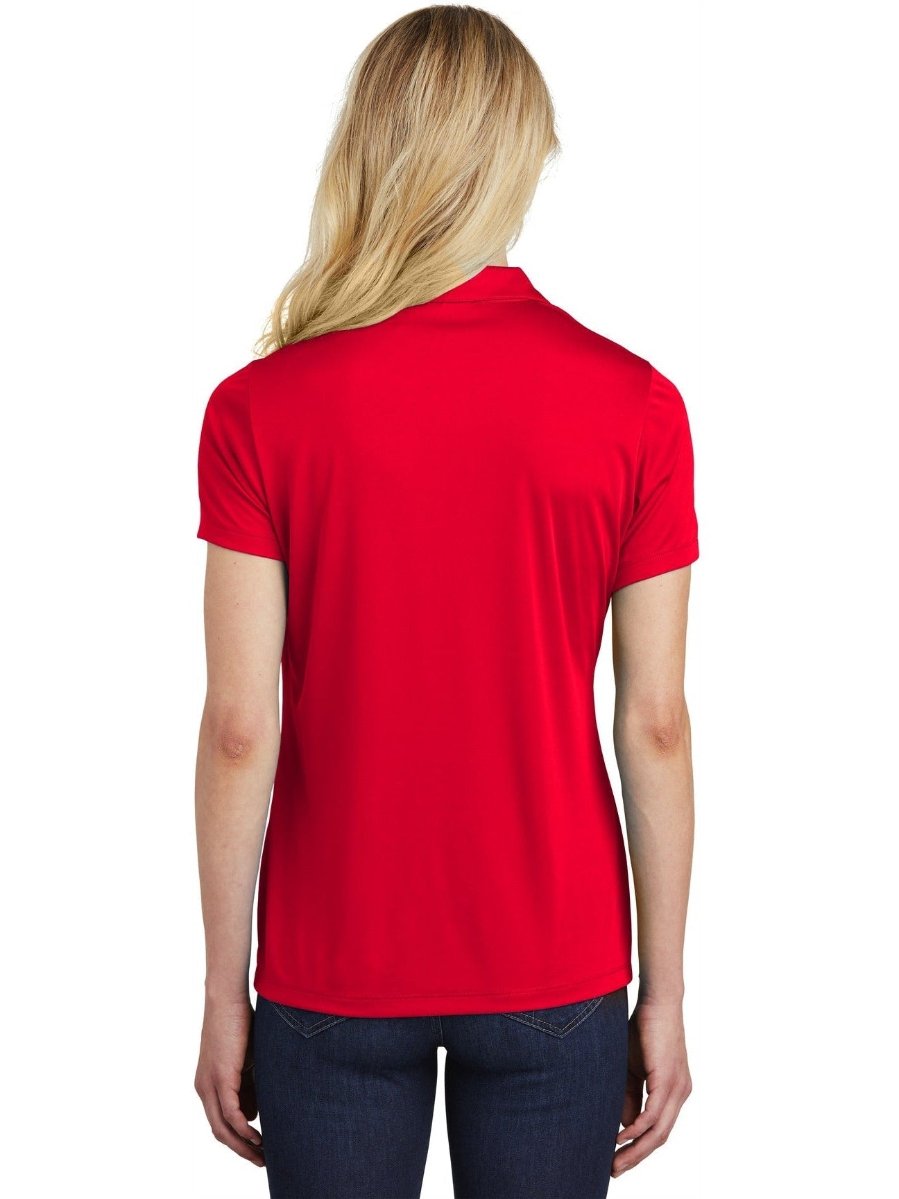 no-logo Sport-Tek Ladies Posicharge Competitor Polo-Regular-Sport-Tek-Thread Logic