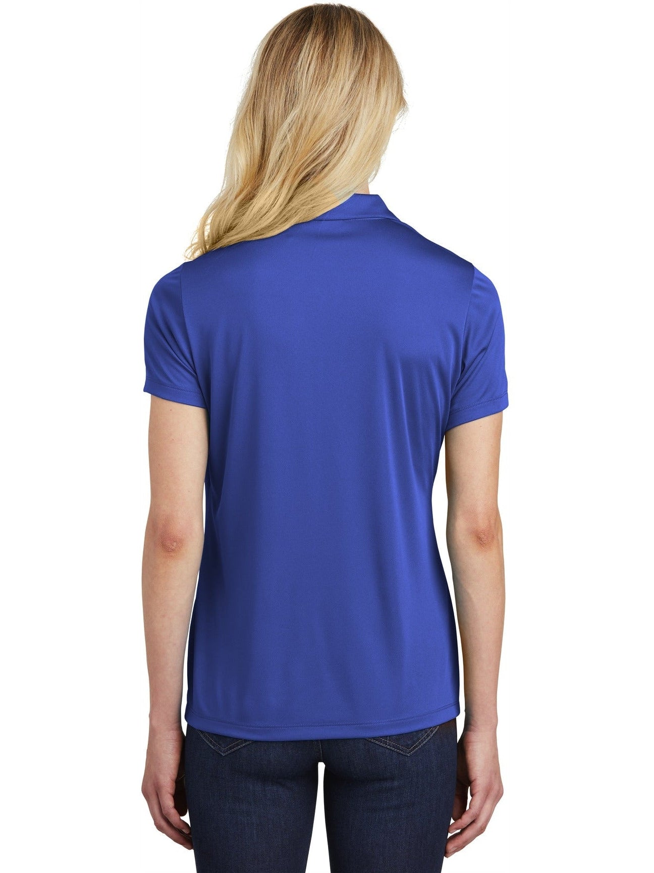 no-logo Sport-Tek Ladies Posicharge Competitor Polo-Regular-Sport-Tek-Thread Logic