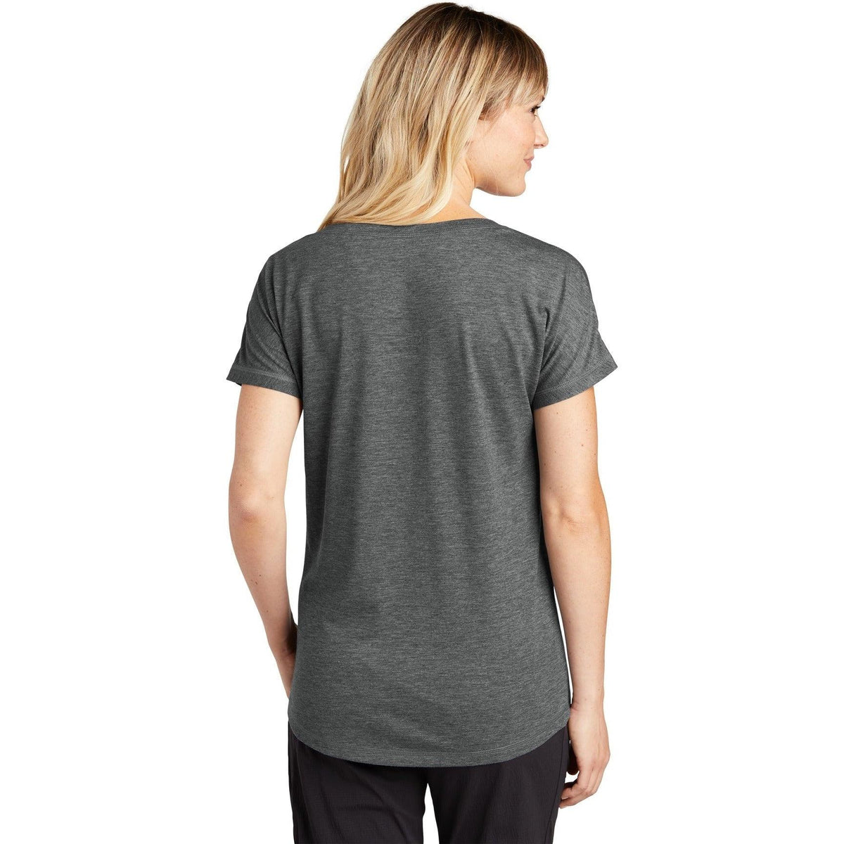 no-logo Sport-Tek Ladies Posicharge Tri-Blend Wicking Dolman Tee-Active-Sport-Tek-Thread Logic