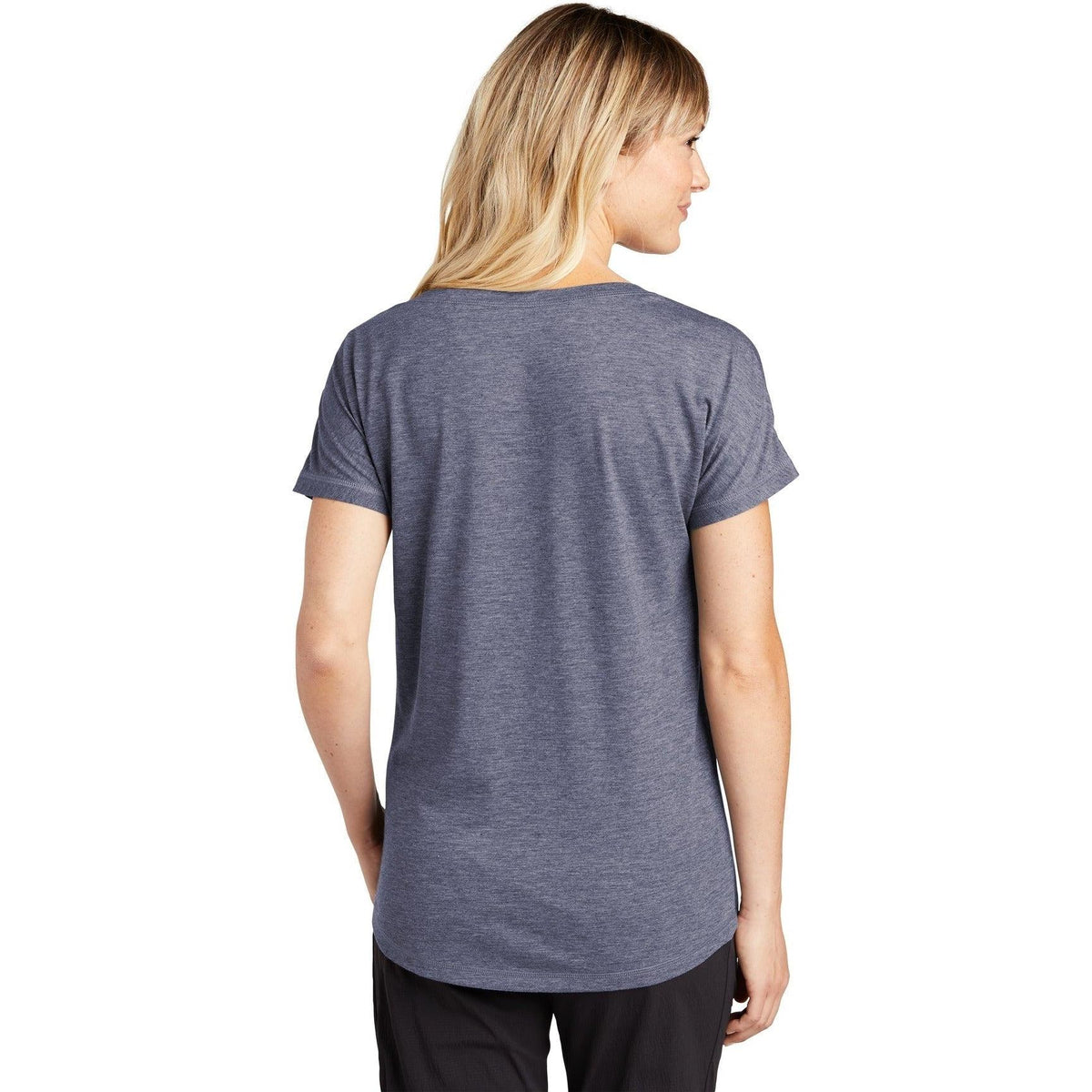 no-logo Sport-Tek Ladies Posicharge Tri-Blend Wicking Dolman Tee-Active-Sport-Tek-Thread Logic