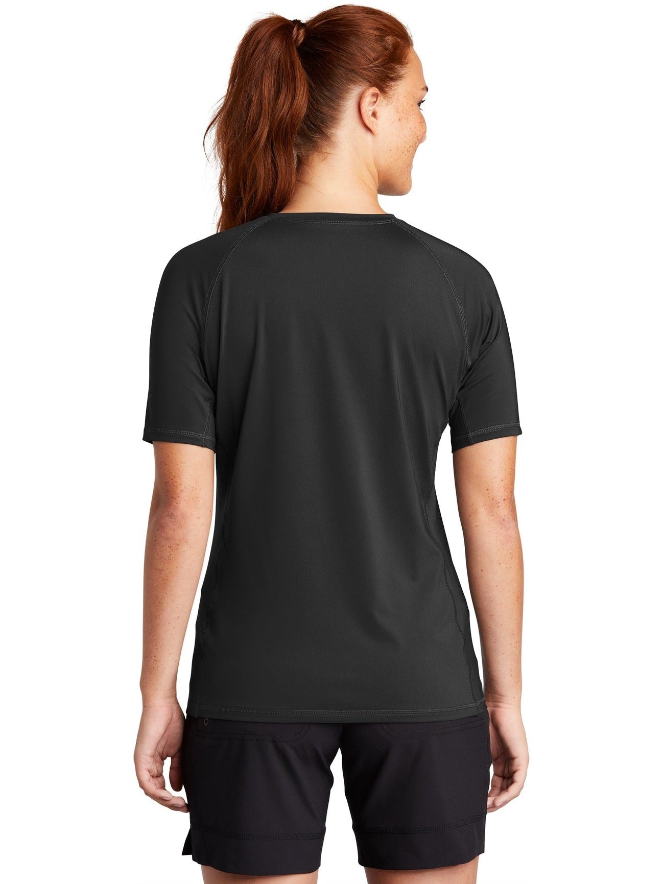 no-logo Sport-Tek Ladies Rashguard Tee-Regular-Sport-Tek-Thread Logic