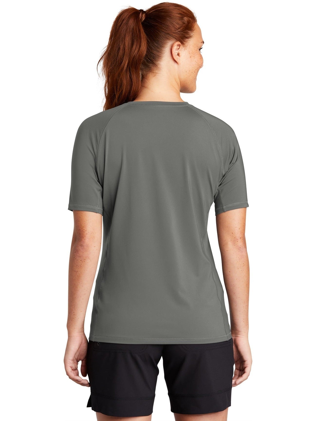 no-logo Sport-Tek Ladies Rashguard Tee-Regular-Sport-Tek-Thread Logic