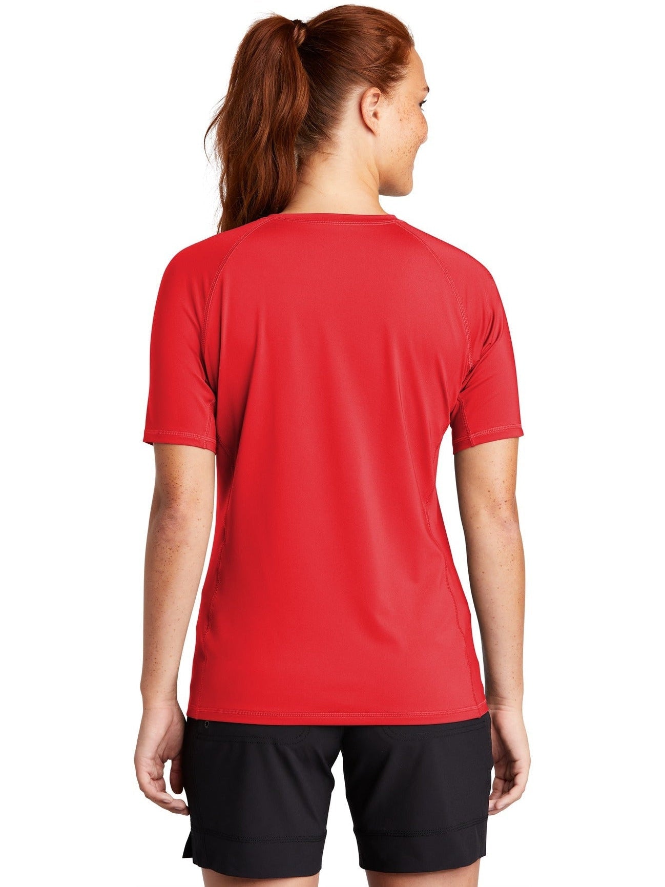 no-logo Sport-Tek Ladies Rashguard Tee-Regular-Sport-Tek-Thread Logic