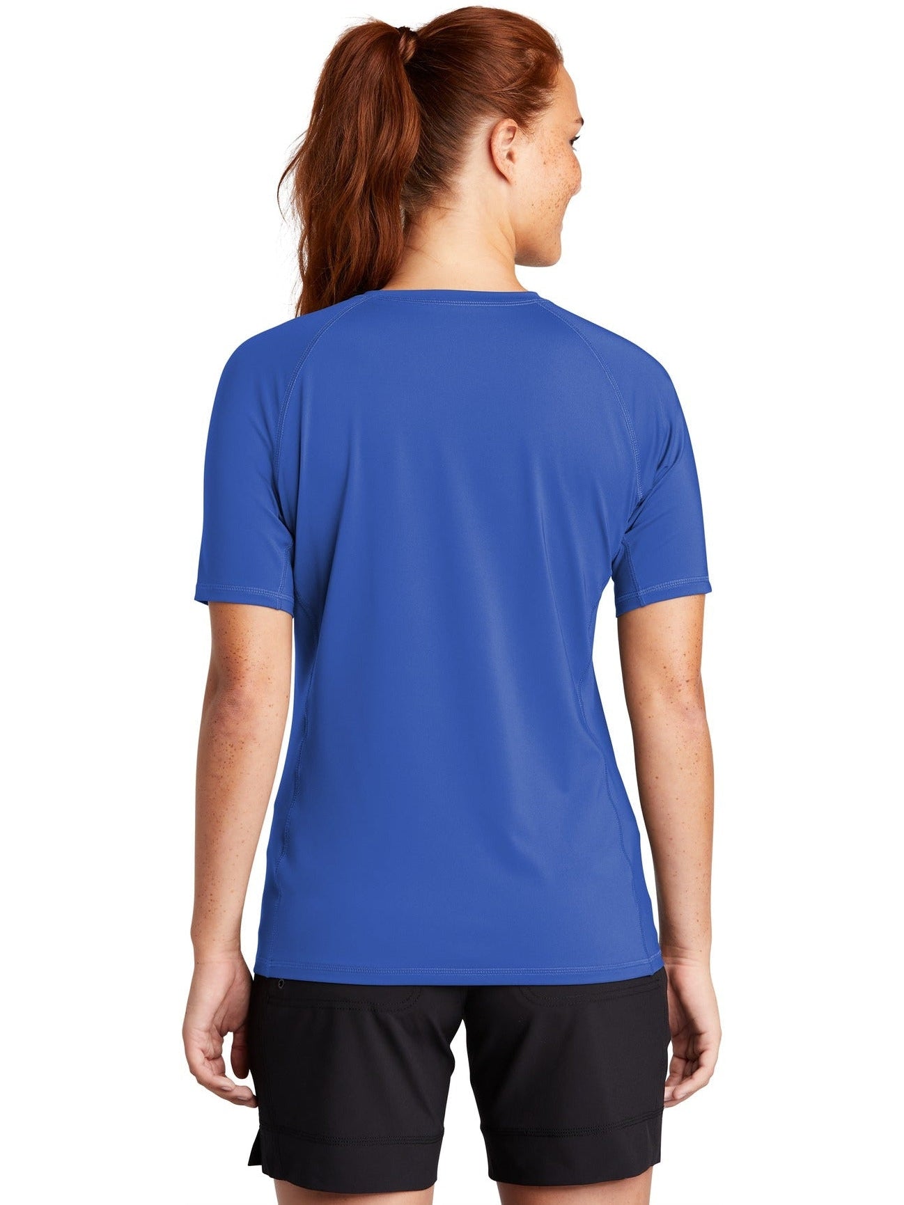 no-logo Sport-Tek Ladies Rashguard Tee-Regular-Sport-Tek-Thread Logic
