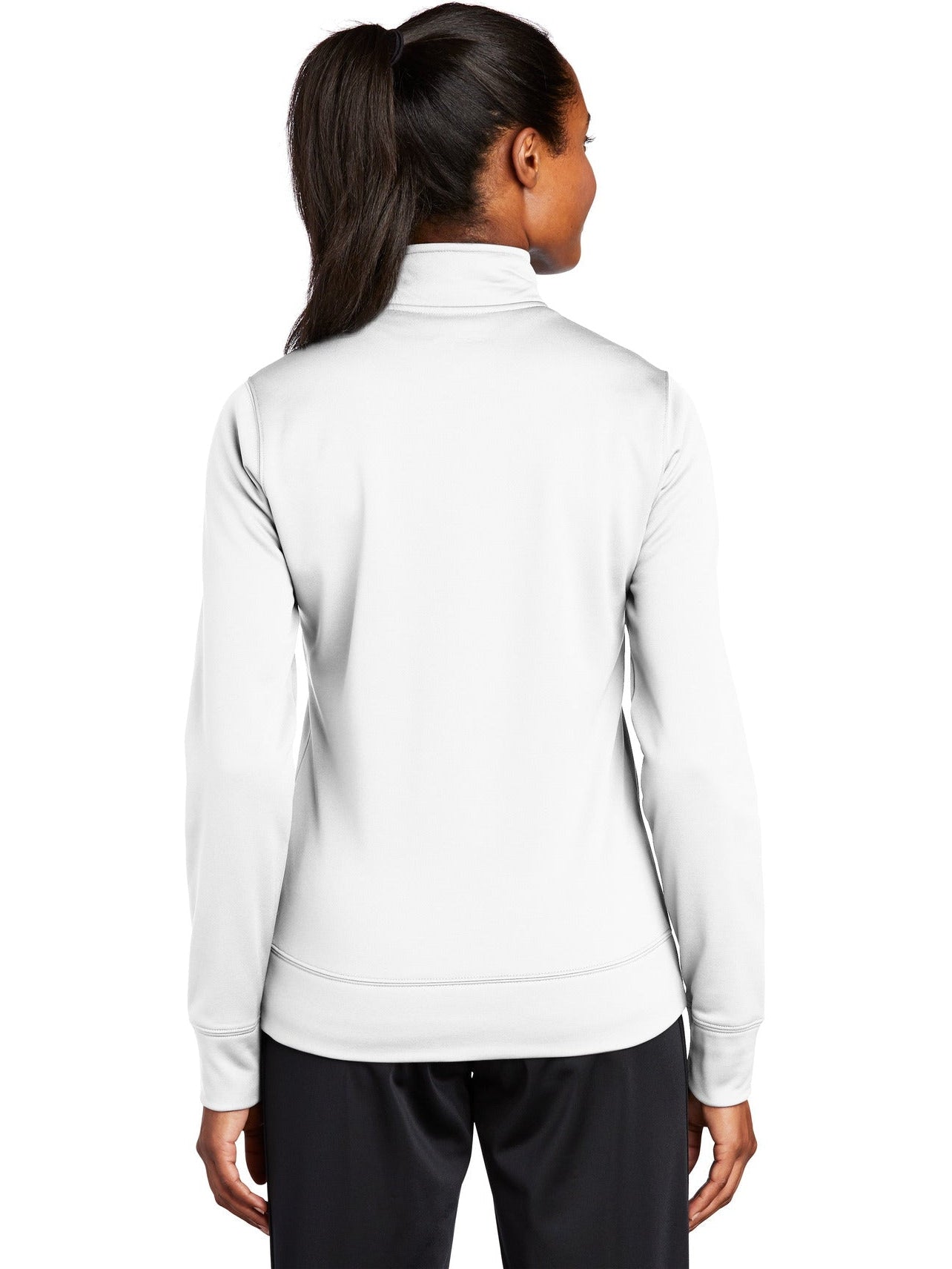 no-logo Sport-Tek Ladies Sport-Wick Fleece Full-Zip Jacket-Regular-Sport-Tek-Thread Logic
