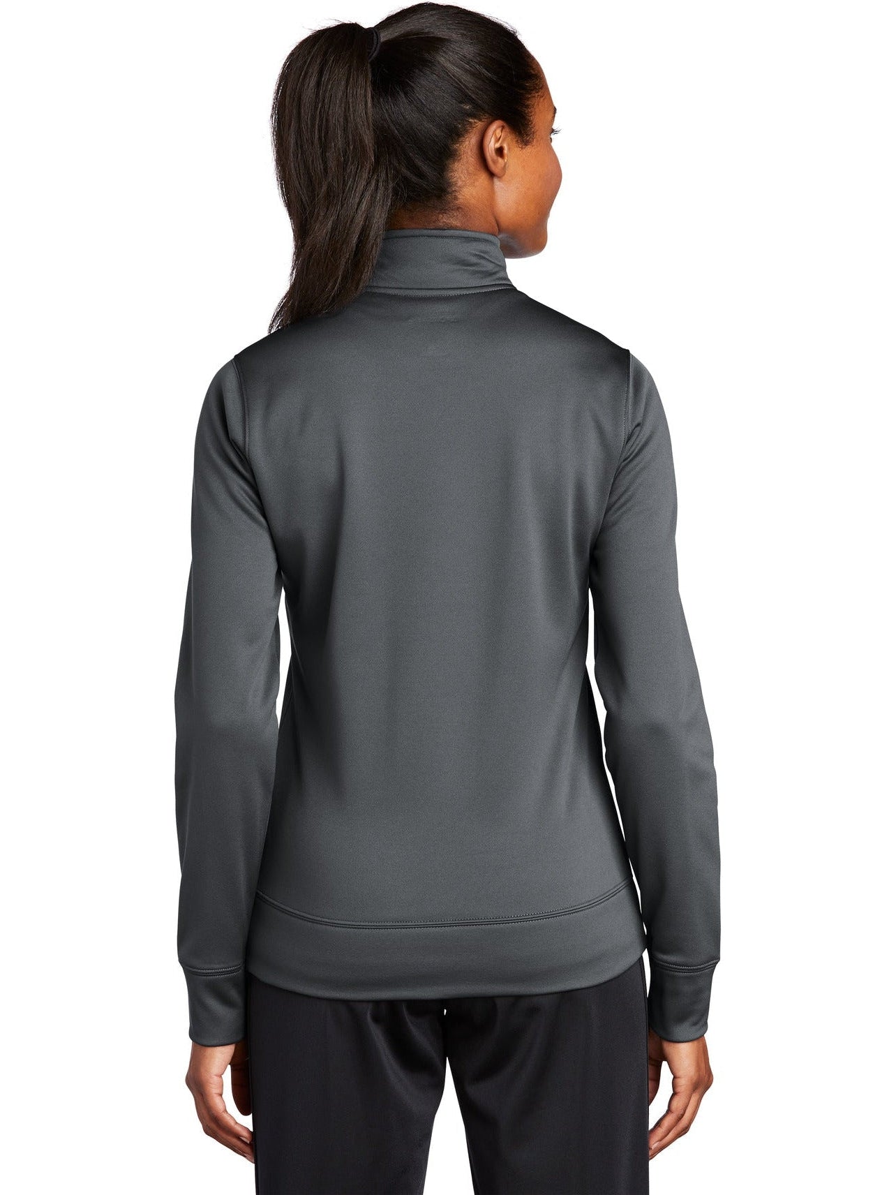 no-logo Sport-Tek Ladies Sport-Wick Fleece Full-Zip Jacket-Regular-Sport-Tek-Thread Logic