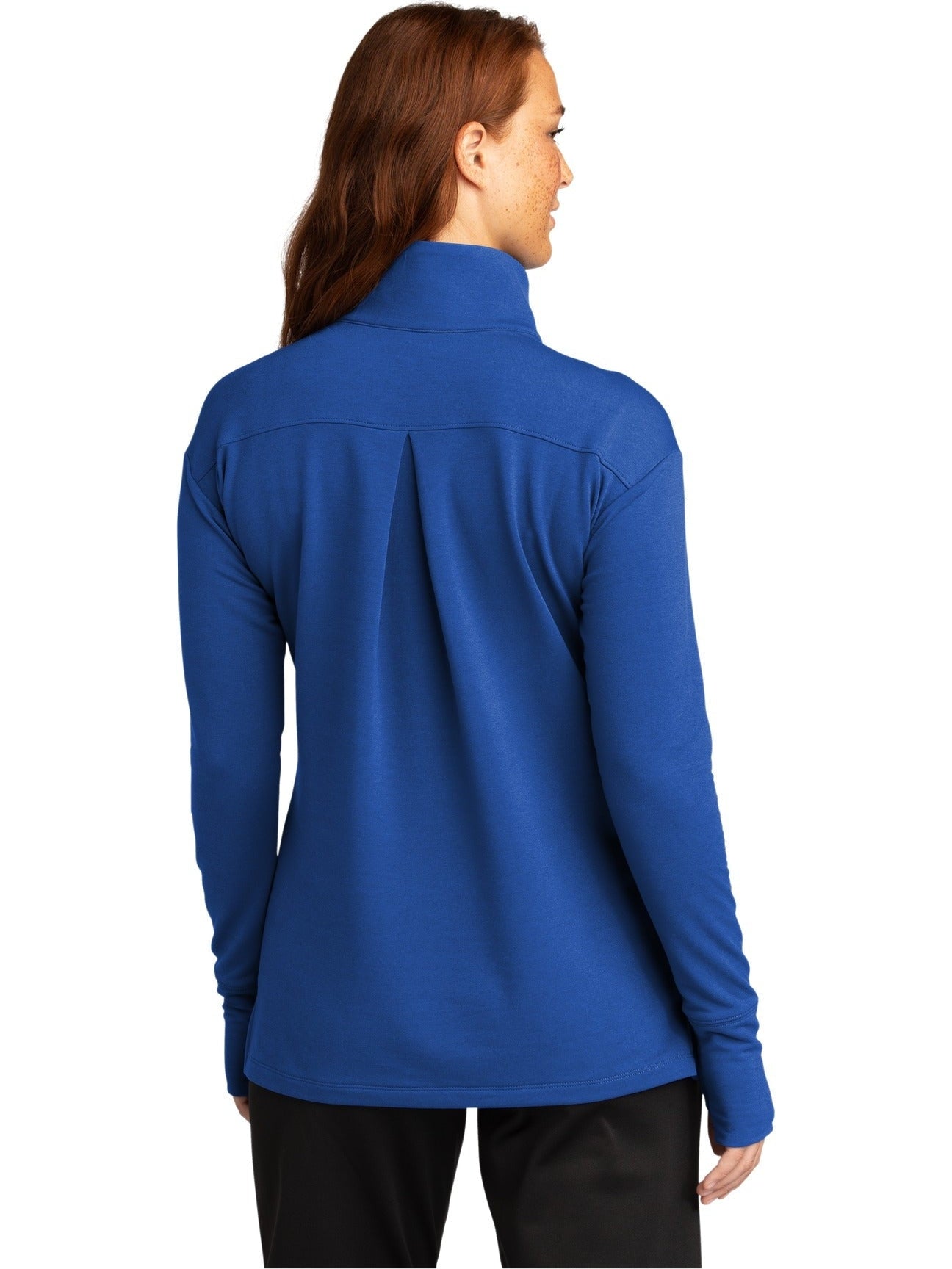 no-logo Sport-Tek Ladies Sport-Wick Flex Fleece 1/4-Zip-Regular-Sport-Tek-Thread Logic