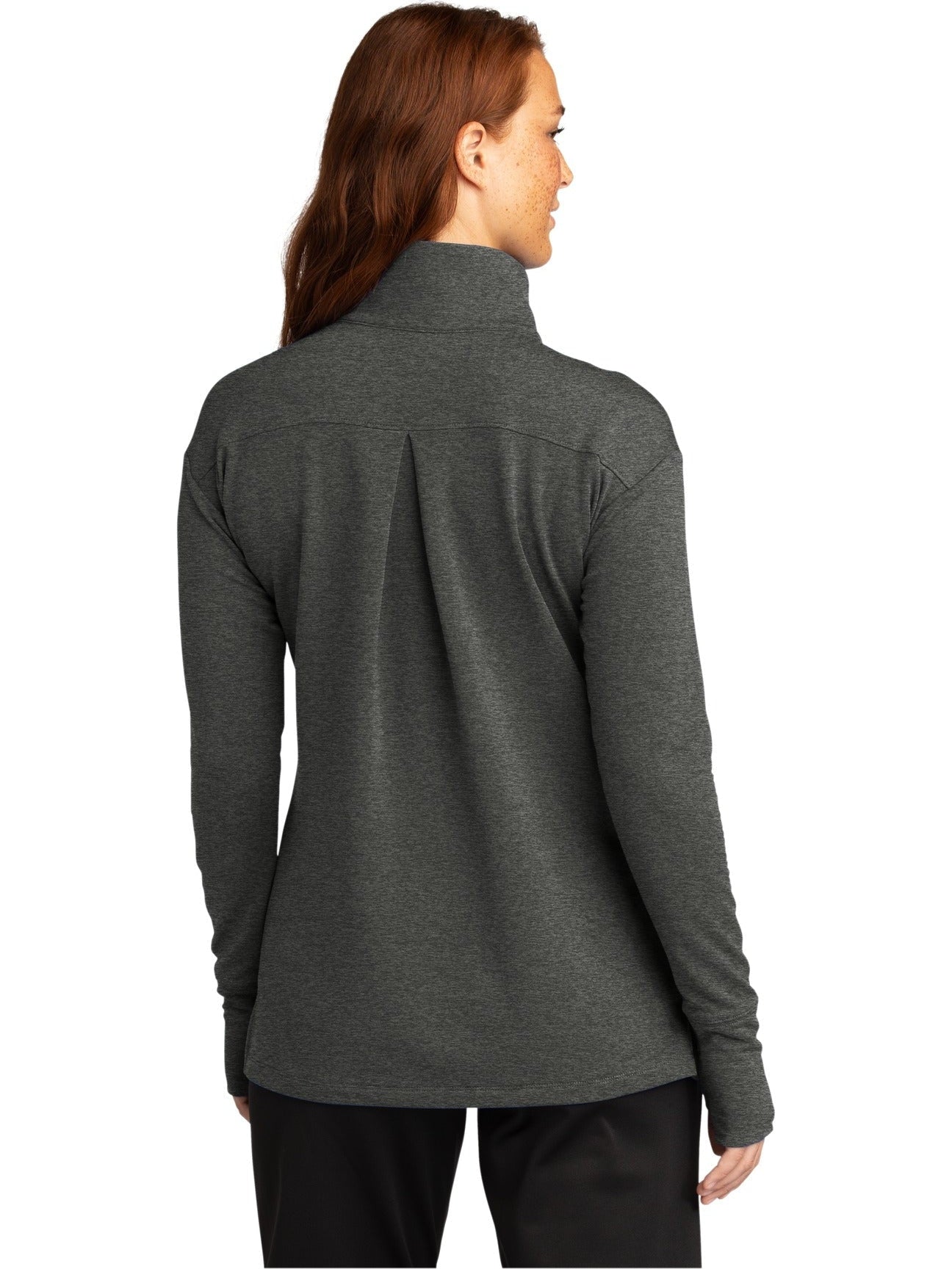 no-logo Sport-Tek Ladies Sport-Wick Flex Fleece 1/4-Zip-Regular-Sport-Tek-Thread Logic