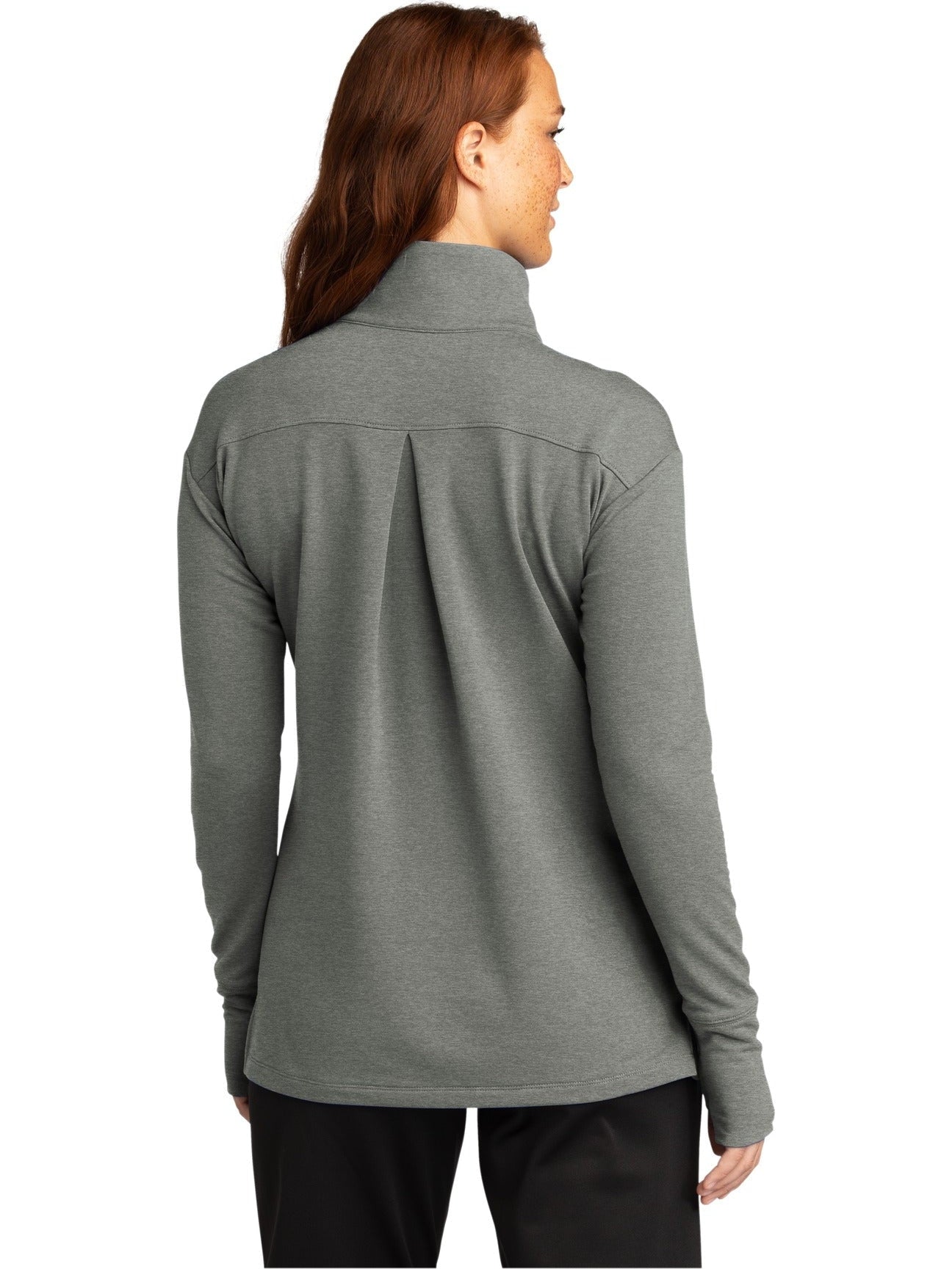 no-logo Sport-Tek Ladies Sport-Wick Flex Fleece 1/4-Zip-Regular-Sport-Tek-Thread Logic