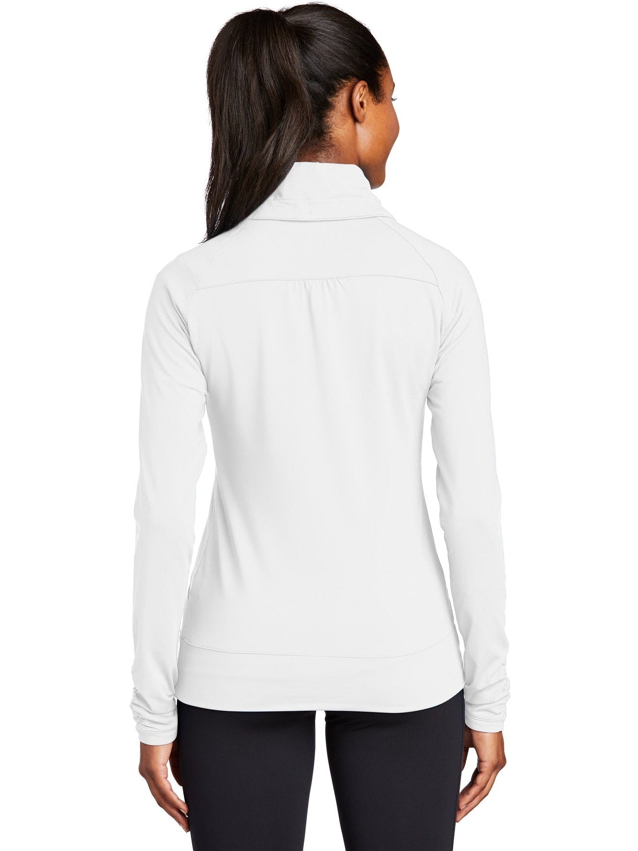 no-logo Sport-Tek Ladies Sport-Wick Stretch Full-Zip-Regular-Sport-Tek-Thread Logic
