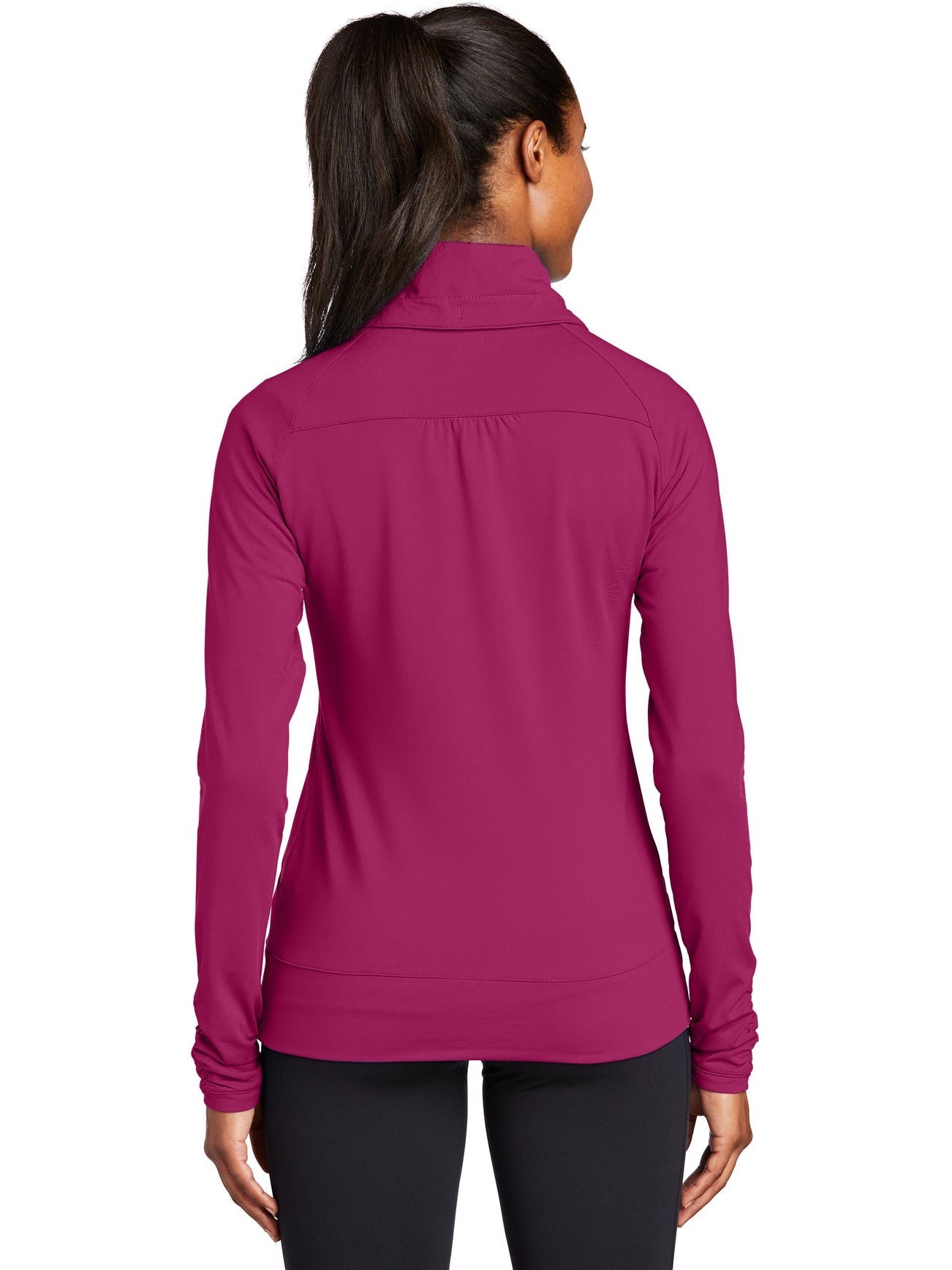 no-logo Sport-Tek Ladies Sport-Wick Stretch Full-Zip-Regular-Sport-Tek-Thread Logic