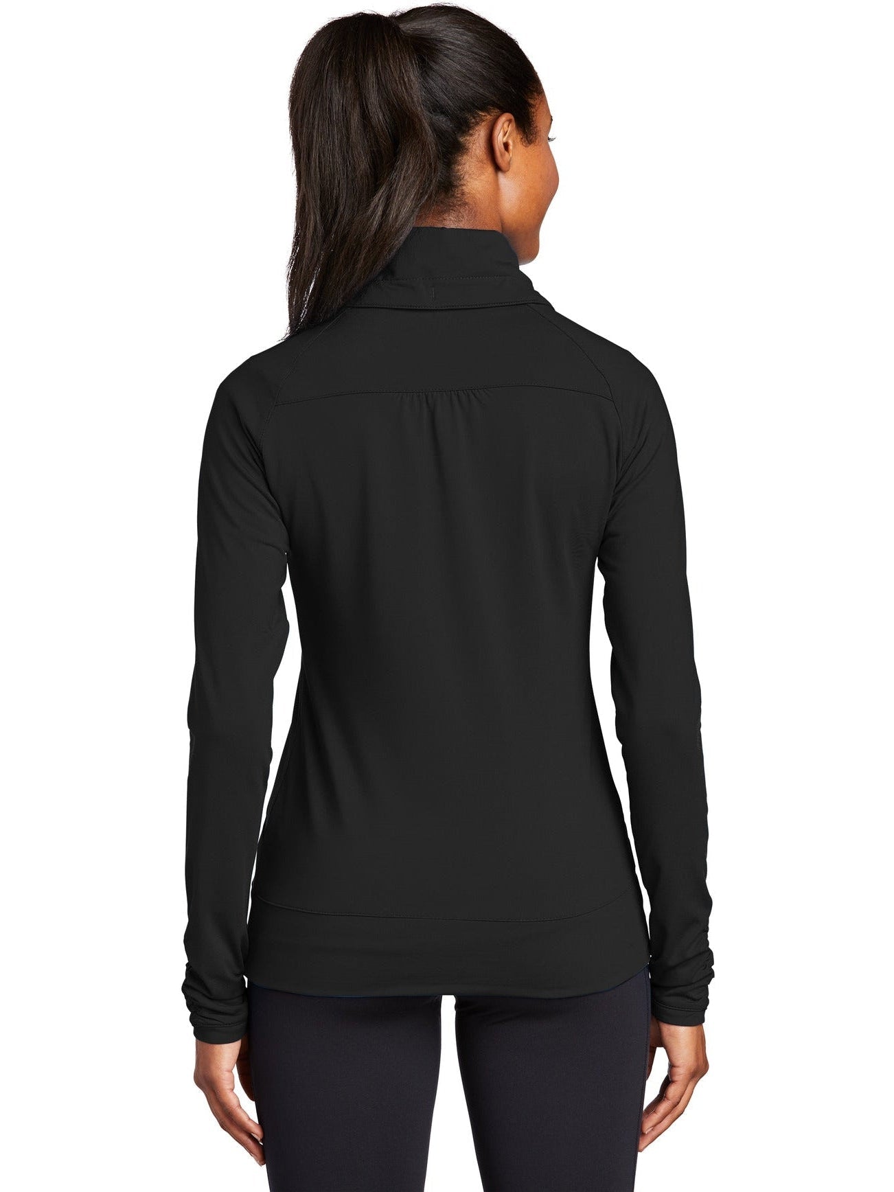 no-logo Sport-Tek Ladies Sport-Wick Stretch Full-Zip-Regular-Sport-Tek-Thread Logic