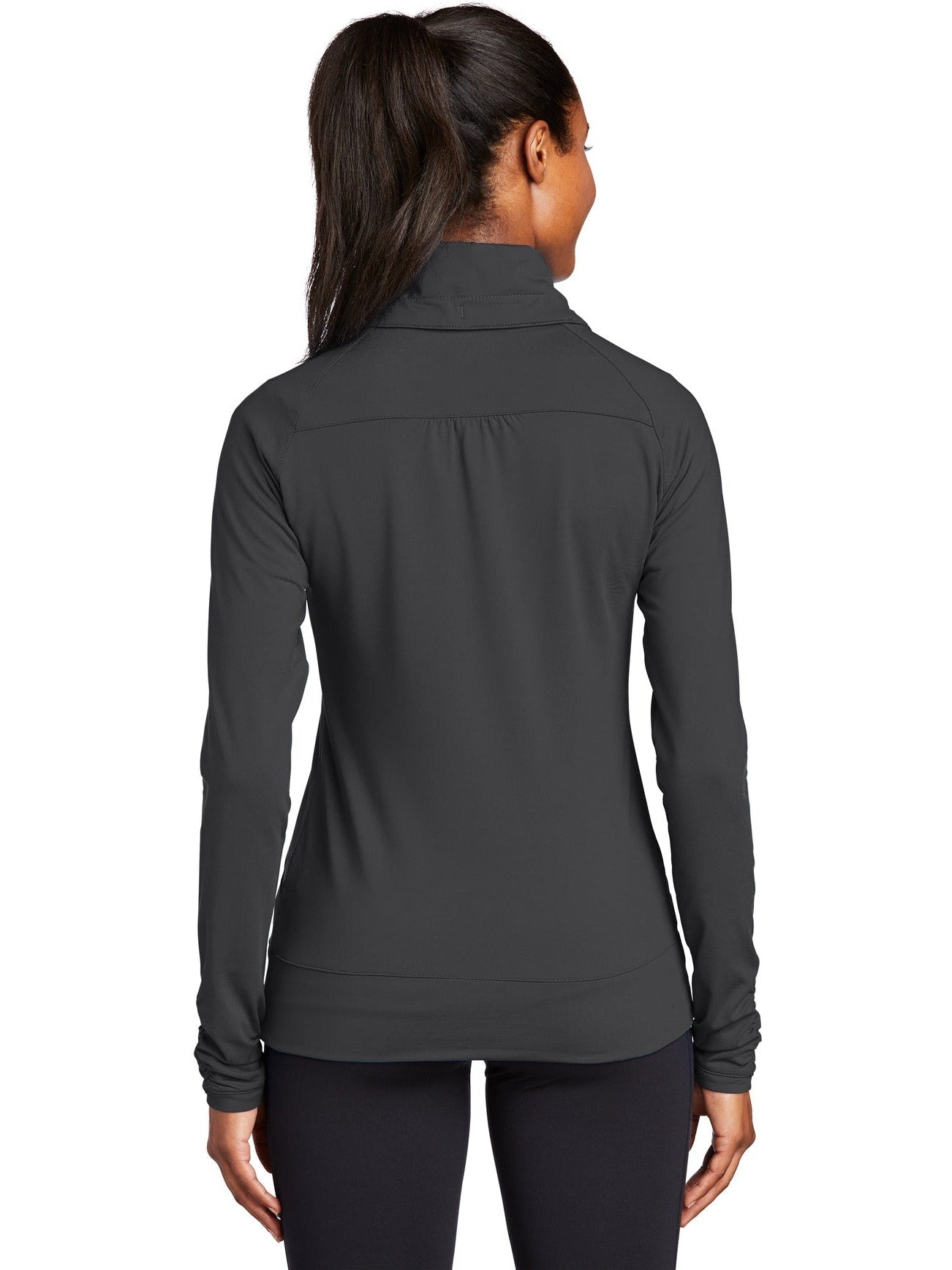 no-logo Sport-Tek Ladies Sport-Wick Stretch Full-Zip-Regular-Sport-Tek-Thread Logic