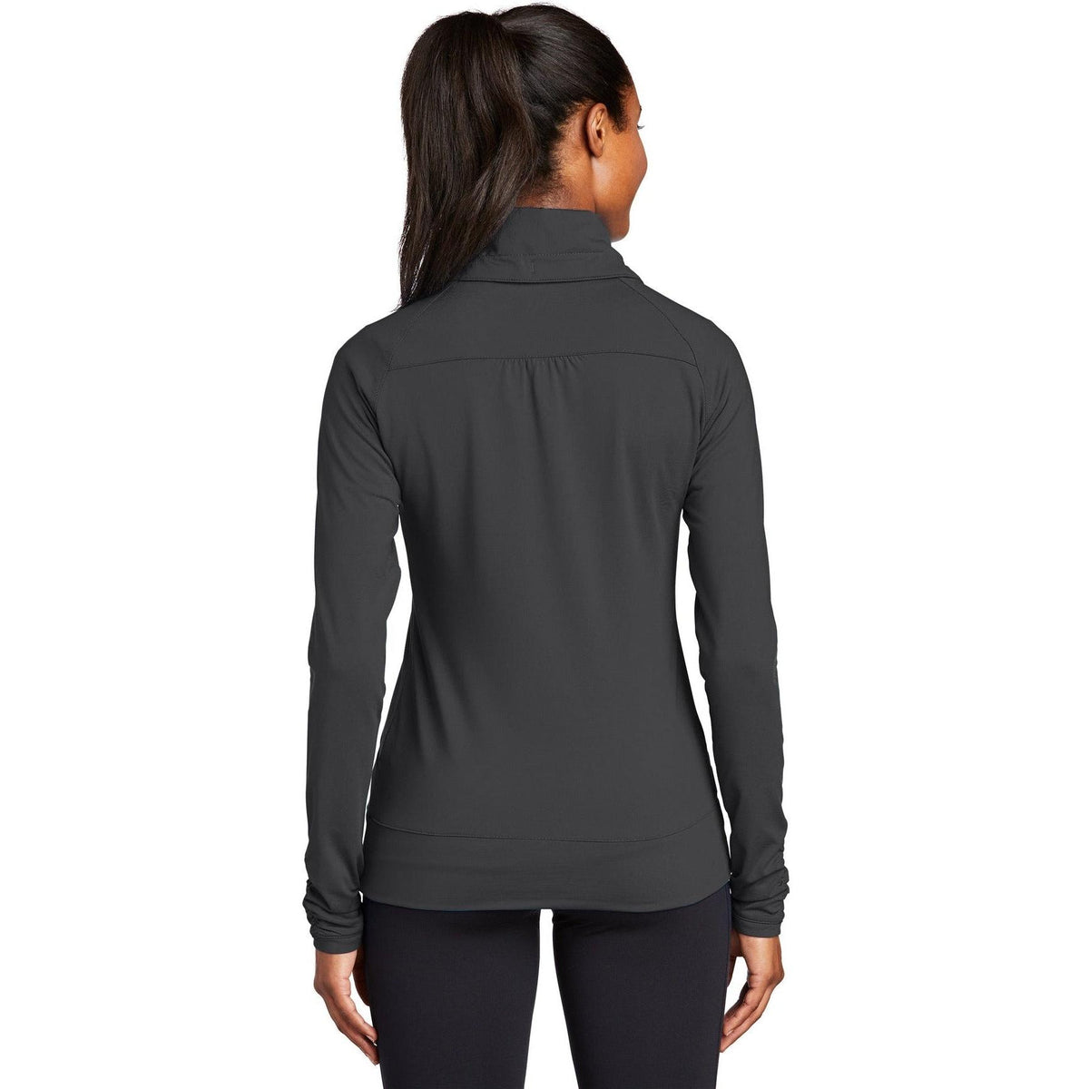 no-logo Sport-Tek Women's Sport-Wick Stretch Full-Zip-Full Zips-Sport-Tek-Thread Logic