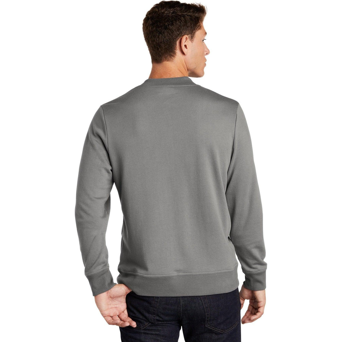 no-logo Sport-Tek Lightweight French Terry Bomber-Regular-Sport-Tek-Thread Logic