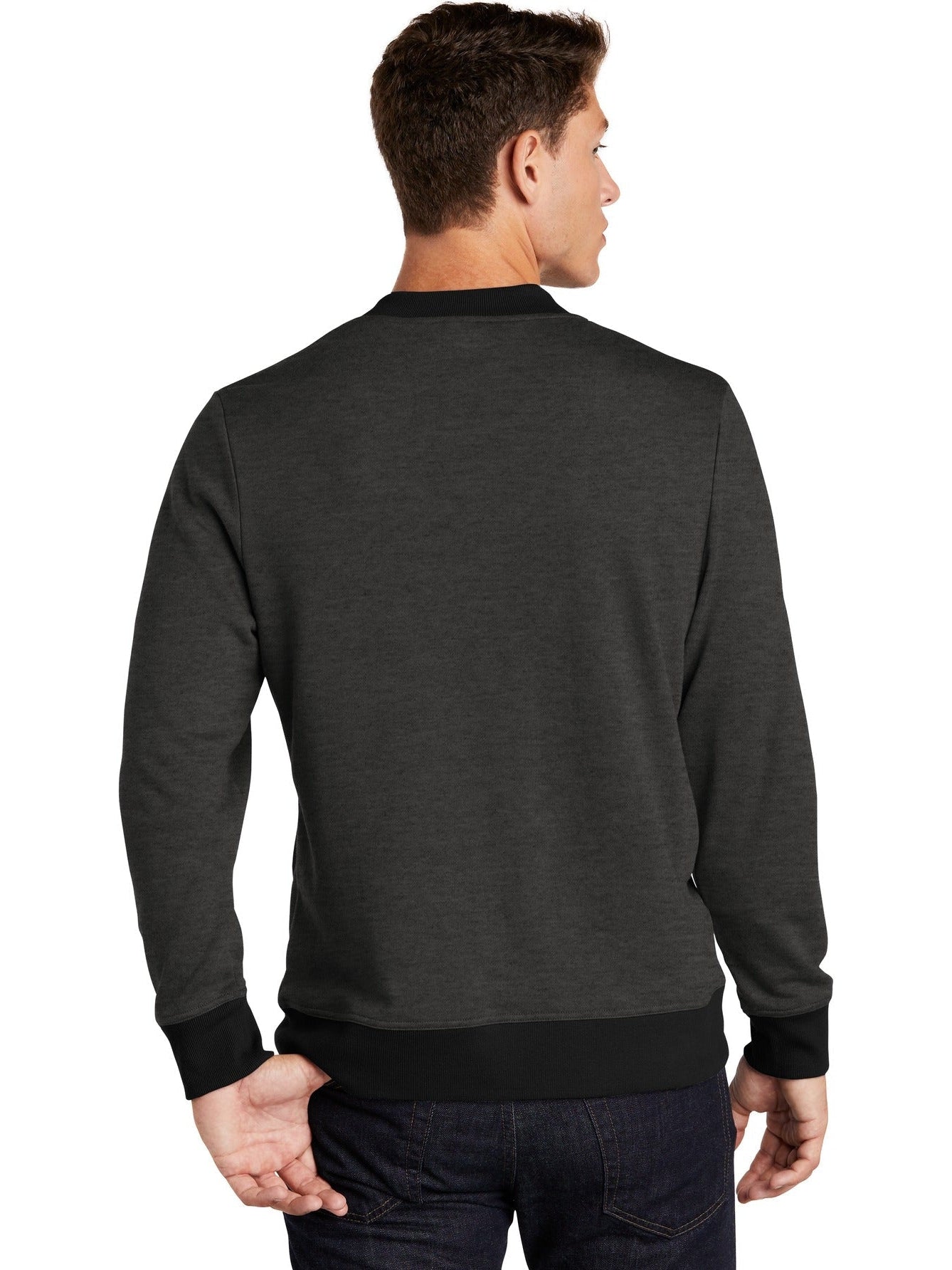 no-logo Sport-Tek Lightweight French Terry Bomber-Regular-Sport-Tek-Thread Logic