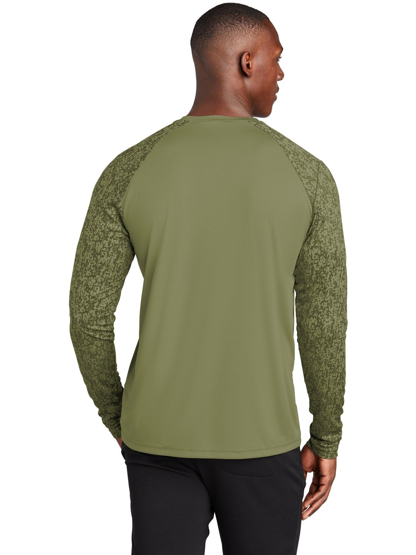 no-logo Sport-Tek Long Sleeve Digi Camo Tee-Regular-Sport-Tek-Thread Logic