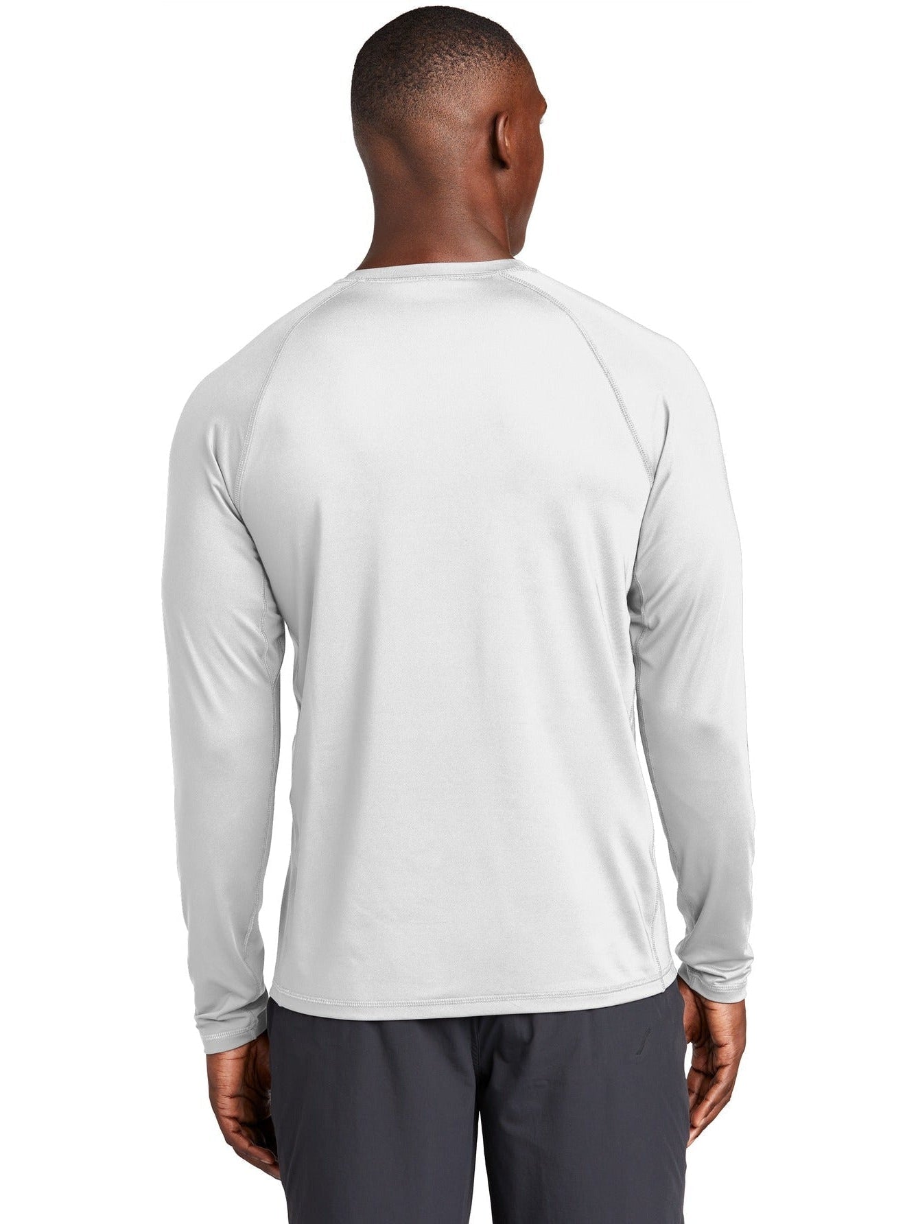 no-logo Sport-Tek Long Sleeve Rashguard Tee-Regular-Sport-Tek-Thread Logic