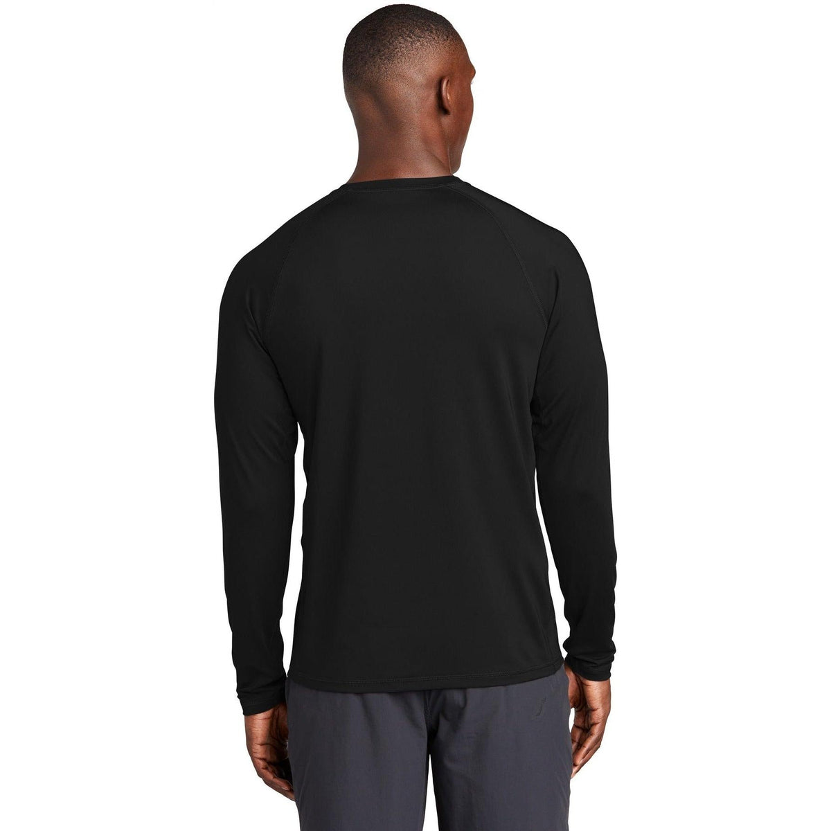no-logo Sport-Tek Long Sleeve Rashguard Tee-Regular-Sport-Tek-Thread Logic
