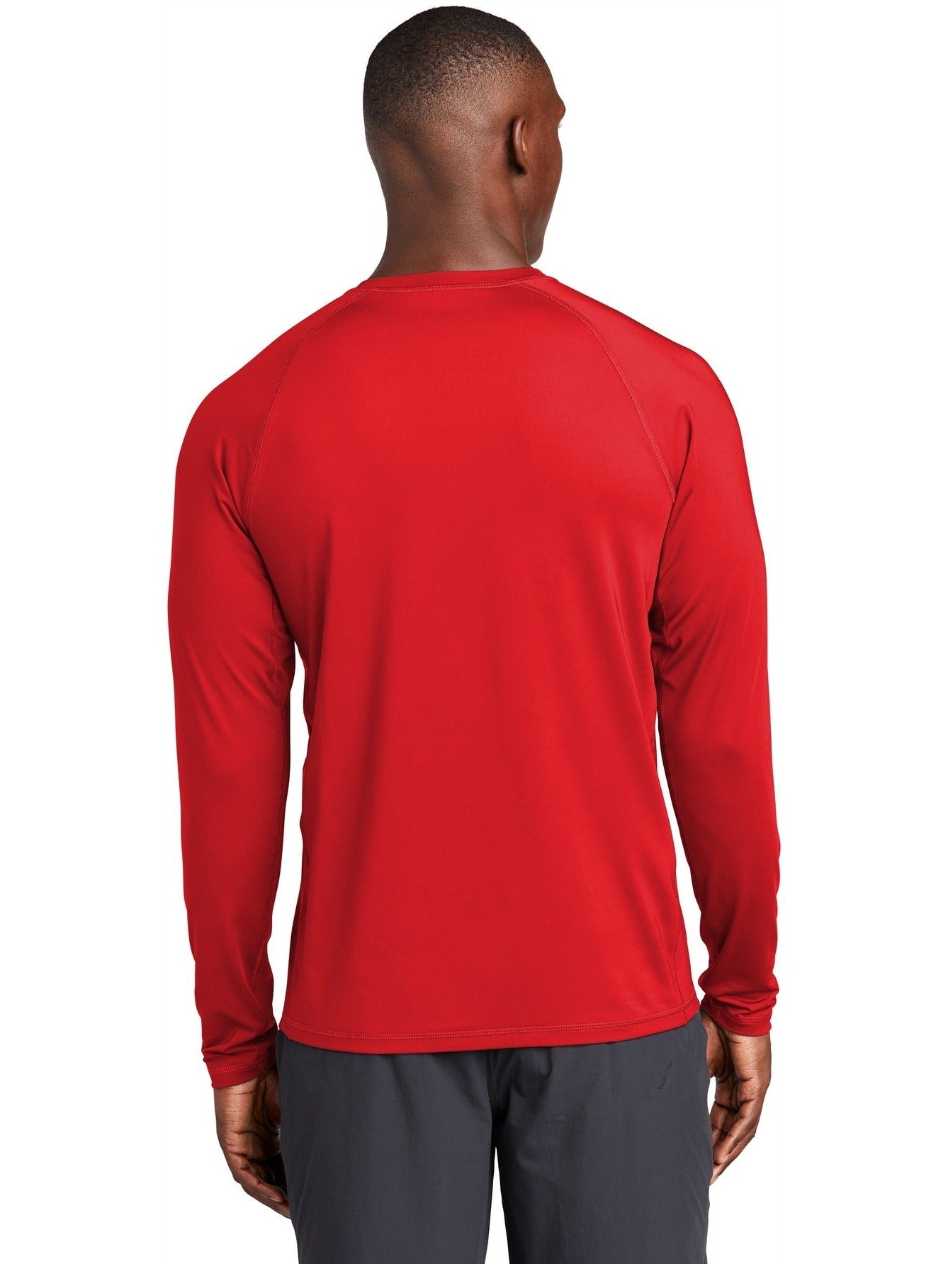 no-logo Sport-Tek Long Sleeve Rashguard Tee-Regular-Sport-Tek-Thread Logic