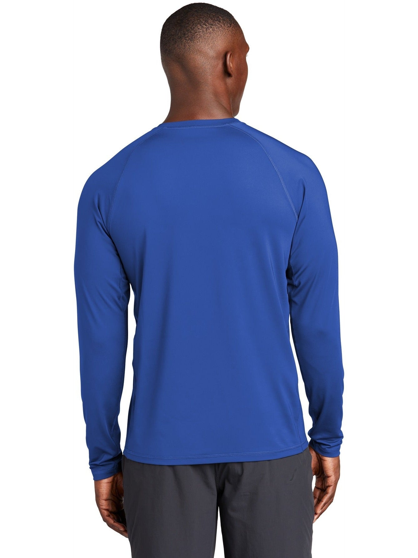no-logo Sport-Tek Long Sleeve Rashguard Tee-Regular-Sport-Tek-Thread Logic