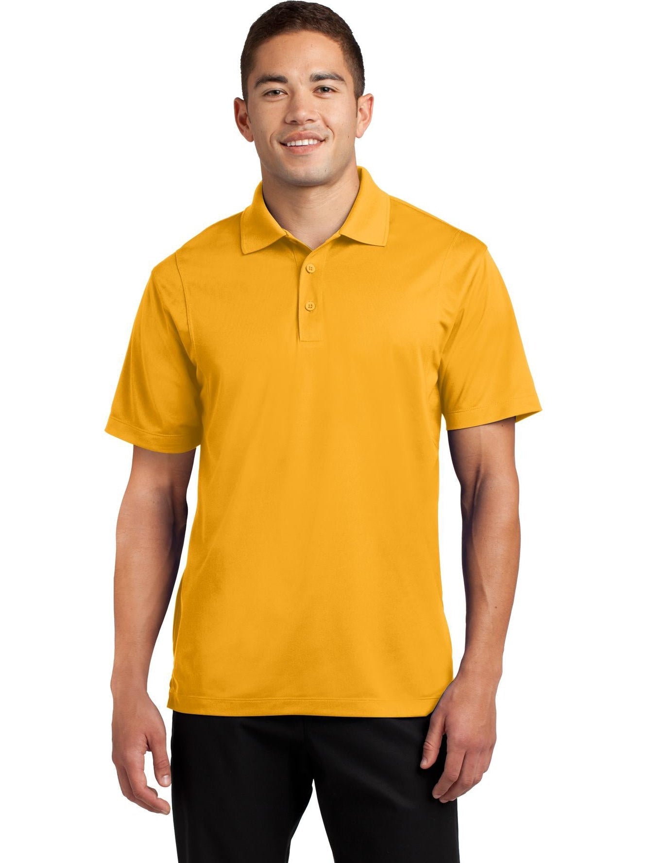 Sport-Tek Micropique Sport-Wick Polo-Regular-Sport-Tek-Gold-S-Thread Logic
