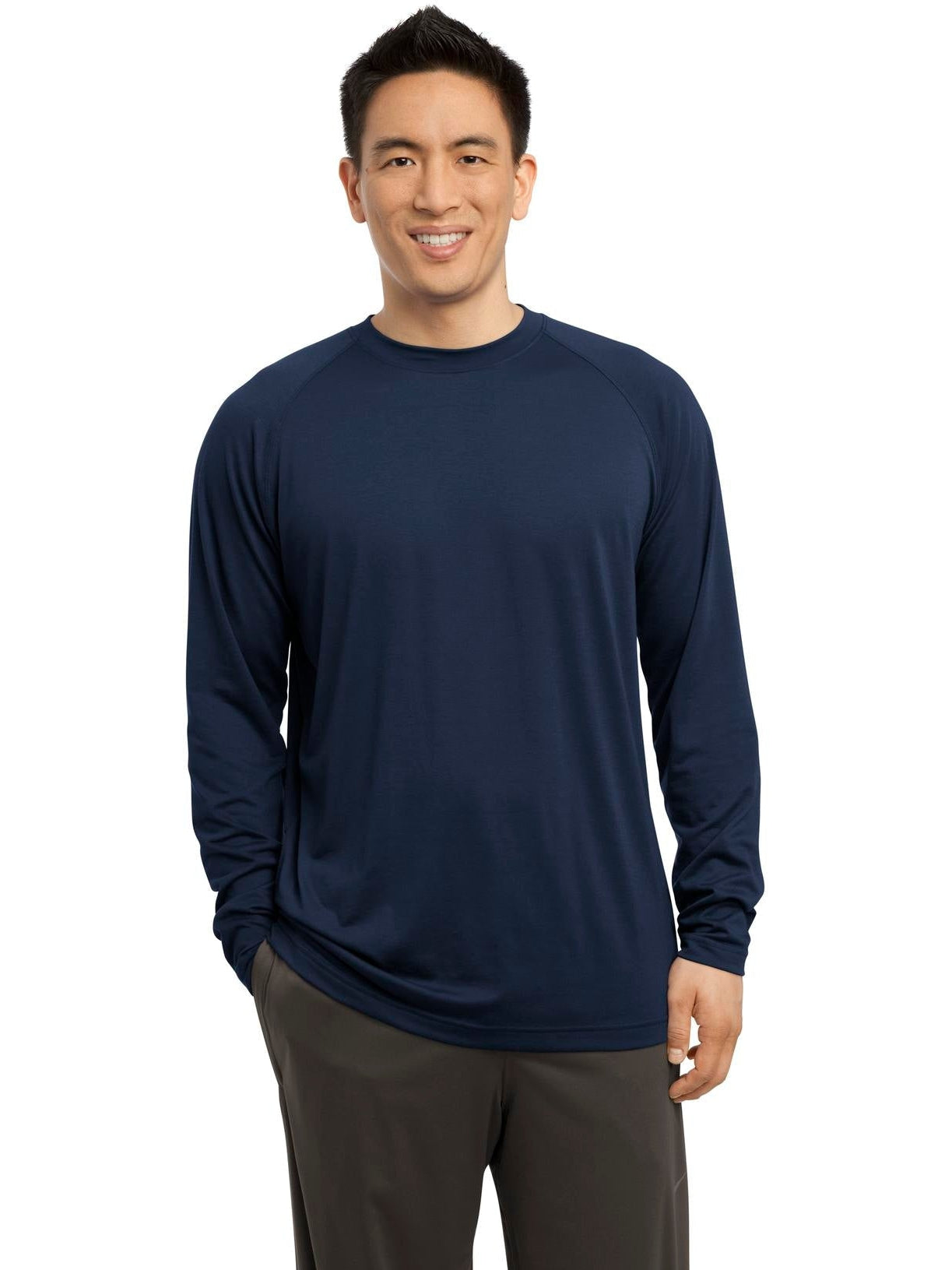Sport-Tek Performance Crew-Regular-Sport-Tek-True Navy-S-Thread Logic